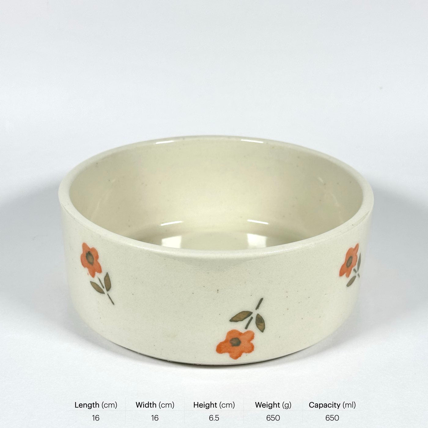 Red Florette Bowl