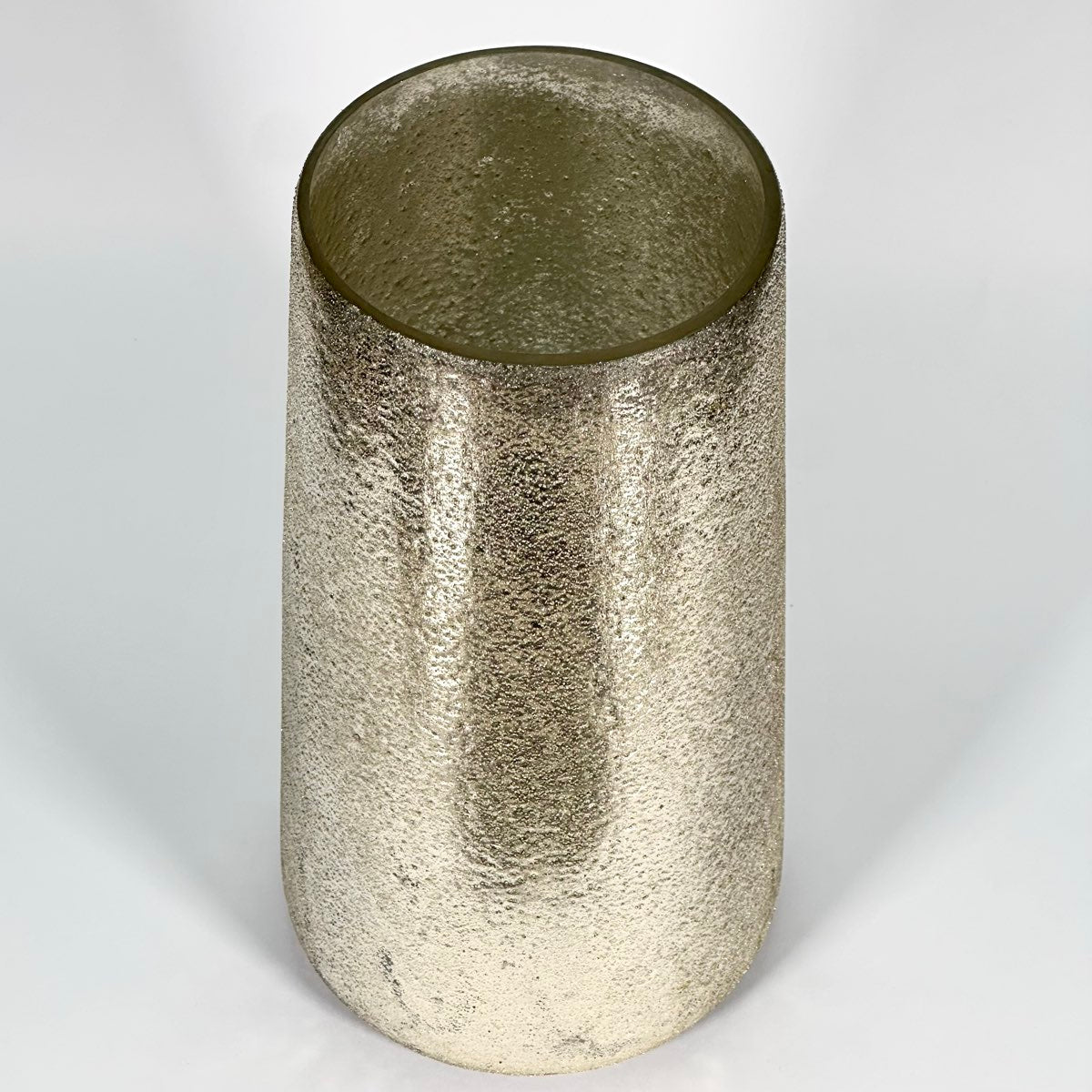 Luna Textured Glass Vase