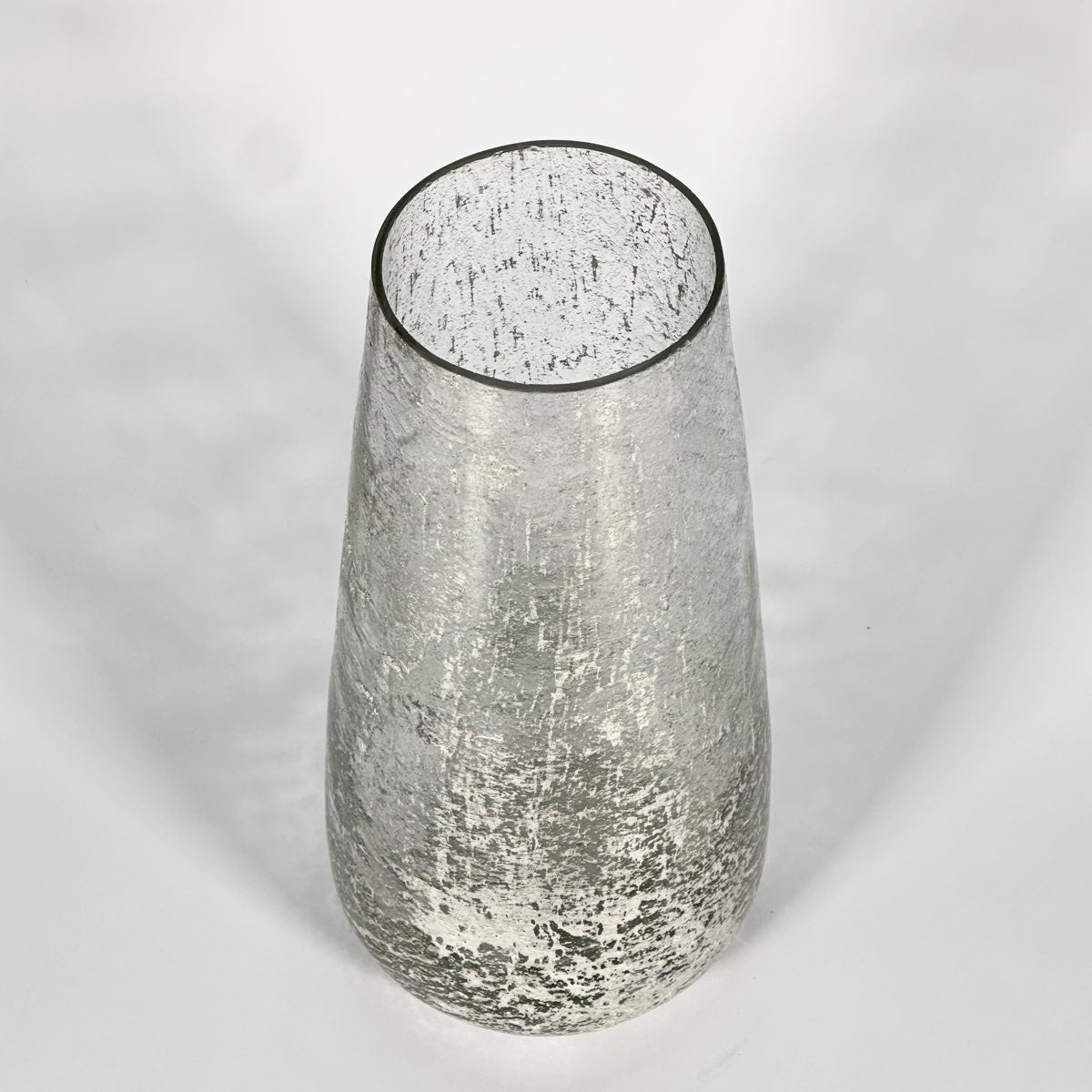 Frosted Echo Glass Vase