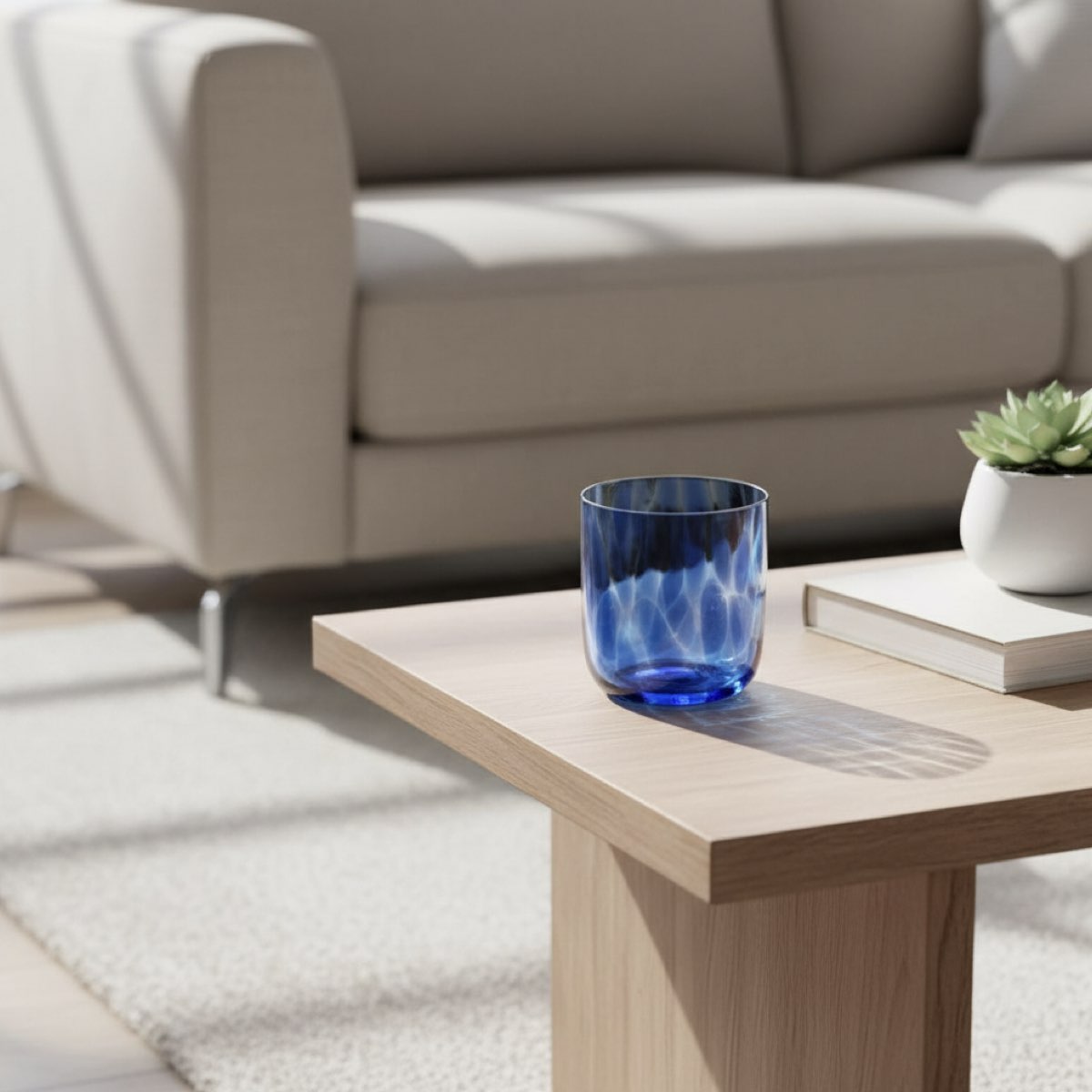 Tidal Glow Blue Votive