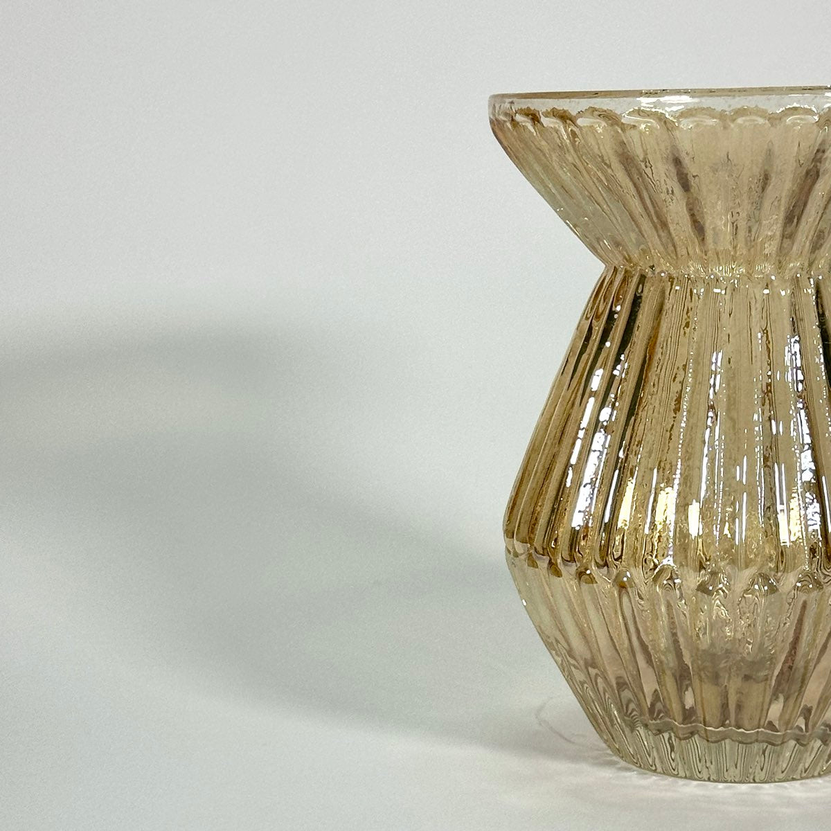 Honey Hourglass Bud Vases
