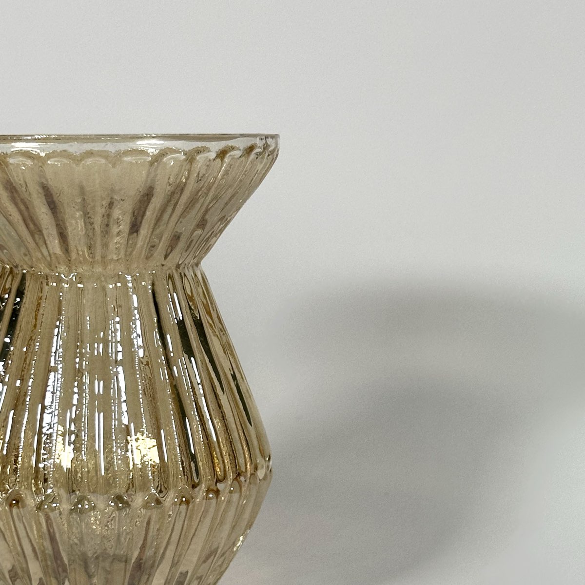 Honey Hourglass Bud Vases