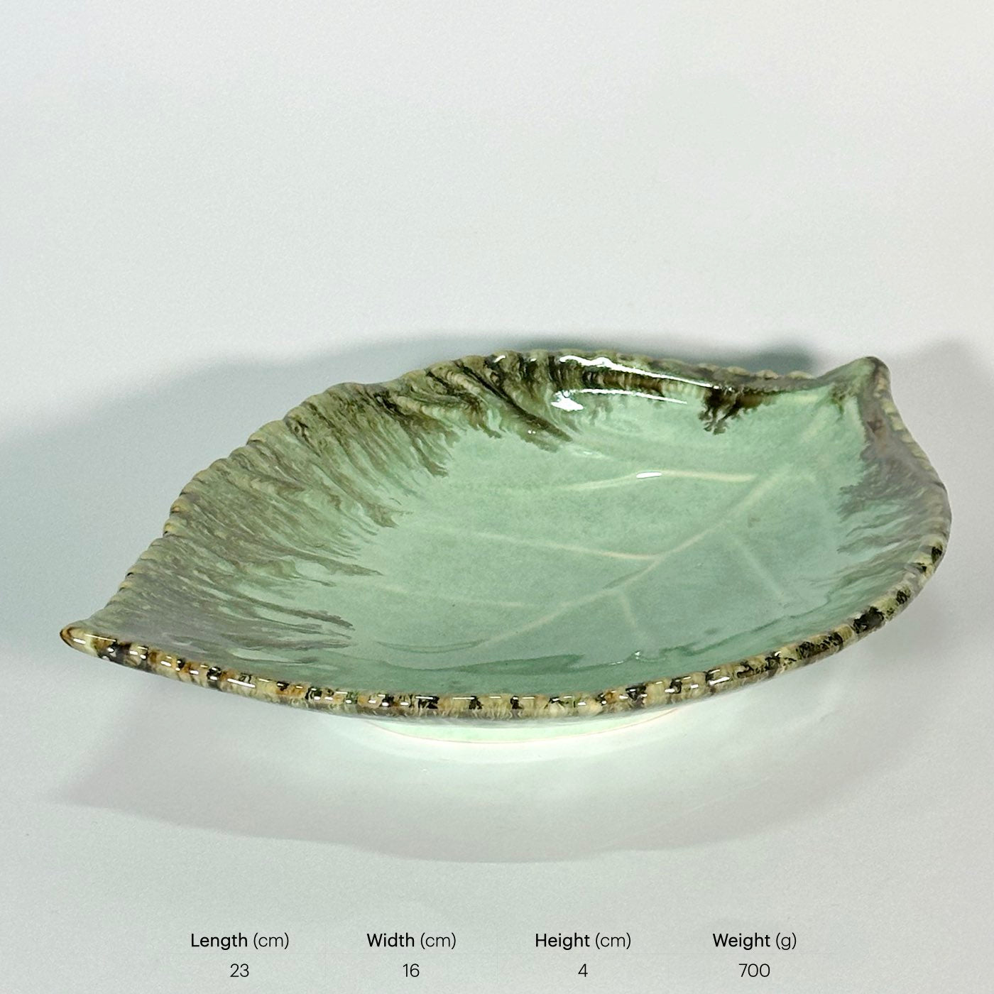 Jade Leaf Serving Platter