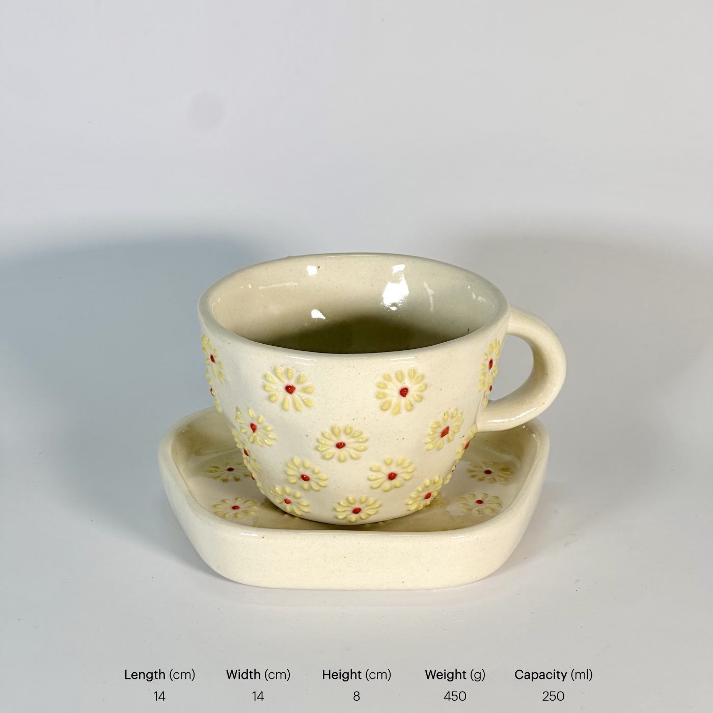 Daisy Bloom Cup & Saucer