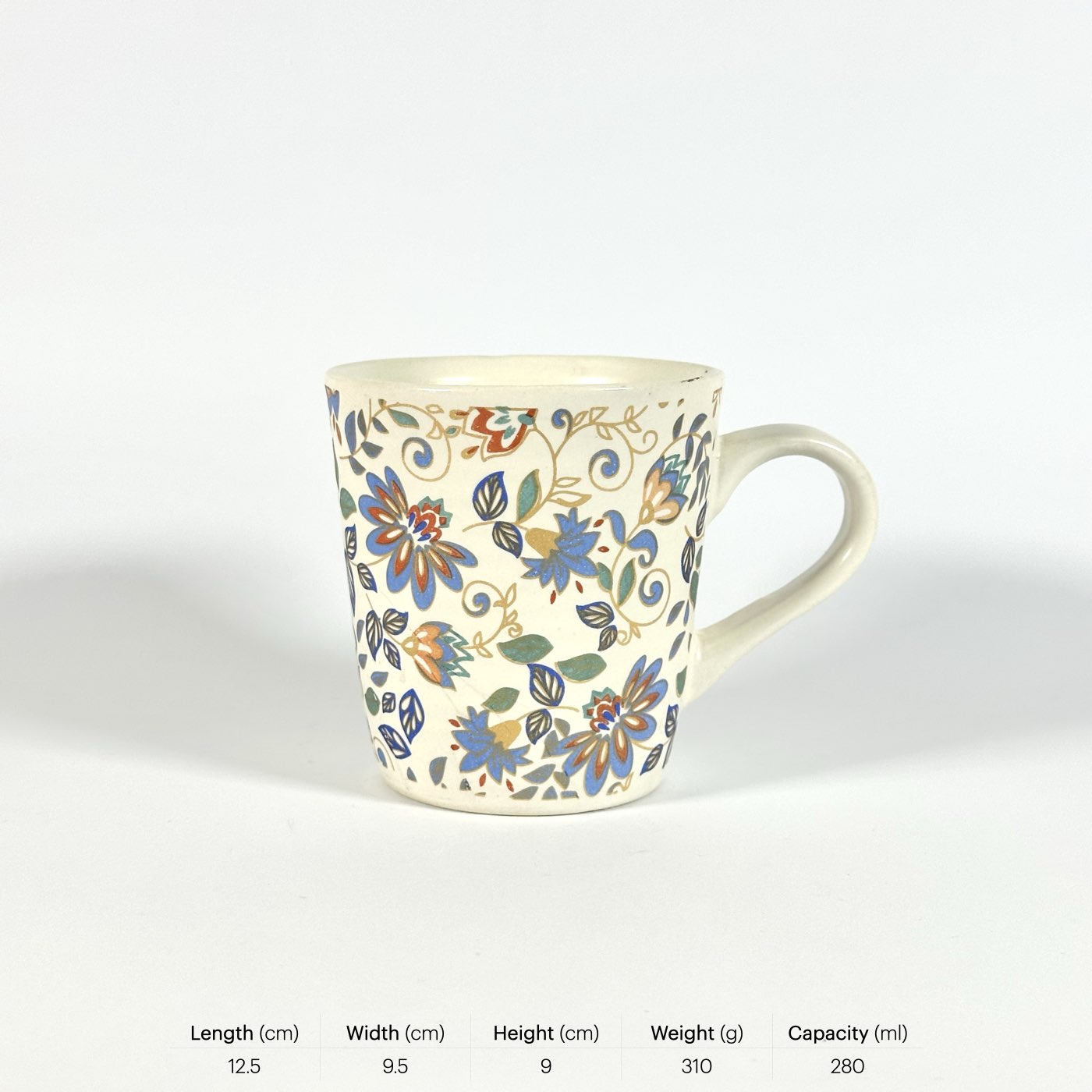 Blue Bloom Mug