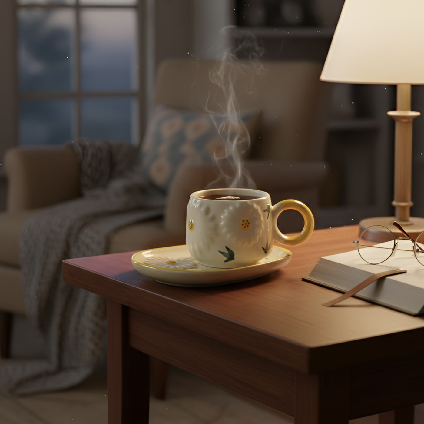 Sunshine Bloom Cup & Saucer