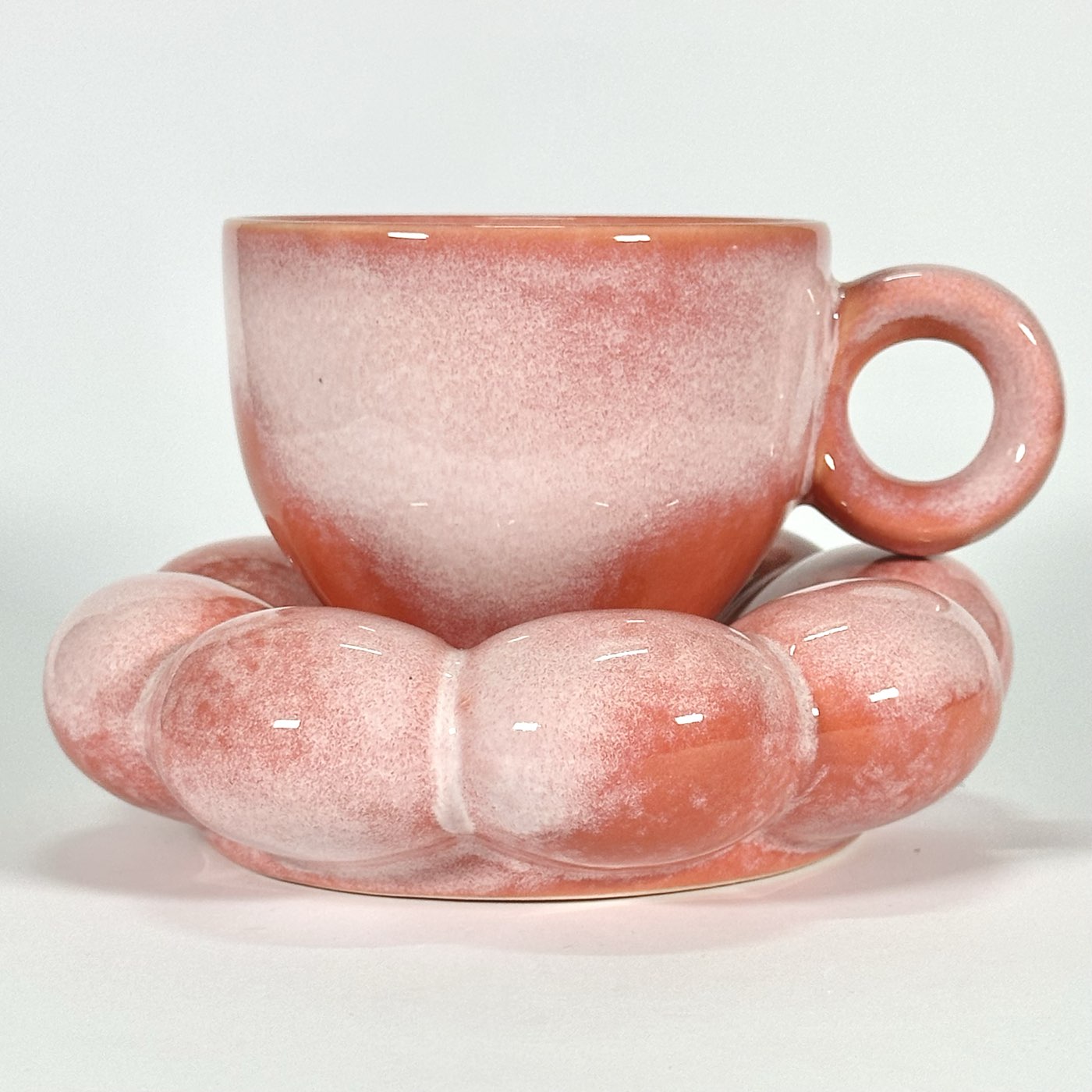 Bubble Ring Cup & Saucer