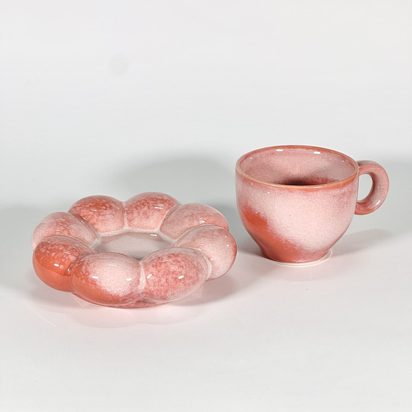 Bubble Ring Cup & Saucer