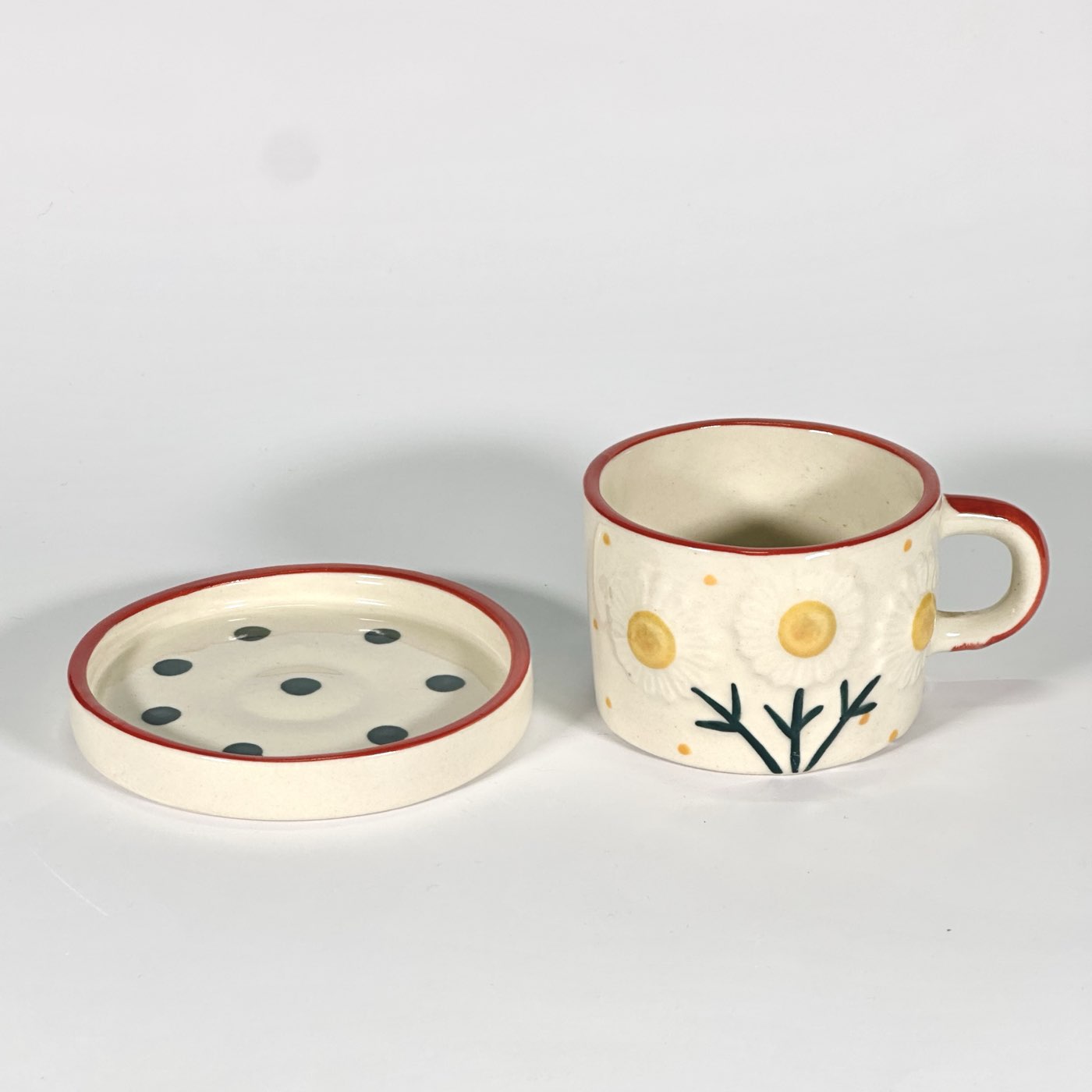 Sunny Daisy Cup & Saucer