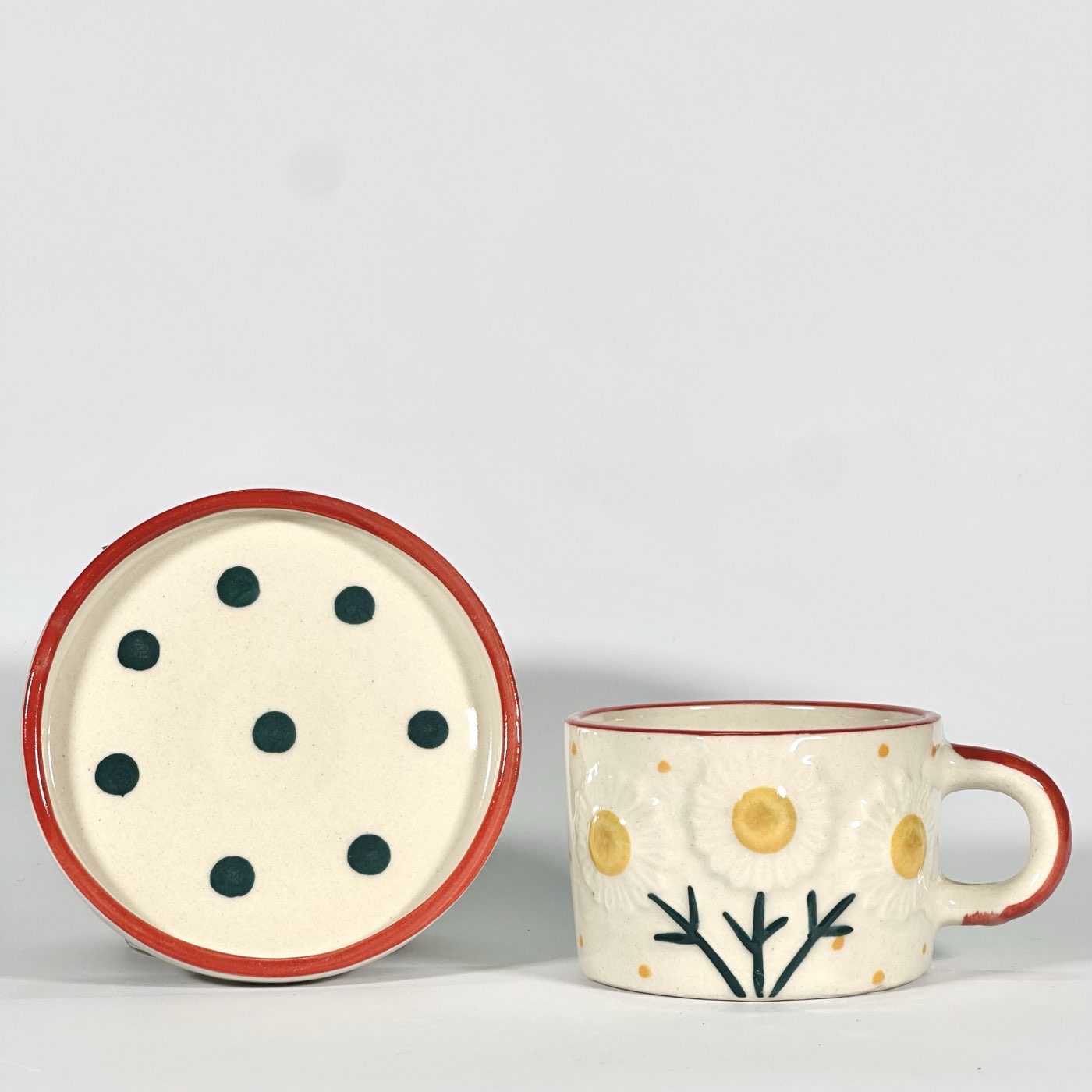 Sunny Daisy Cup & Saucer