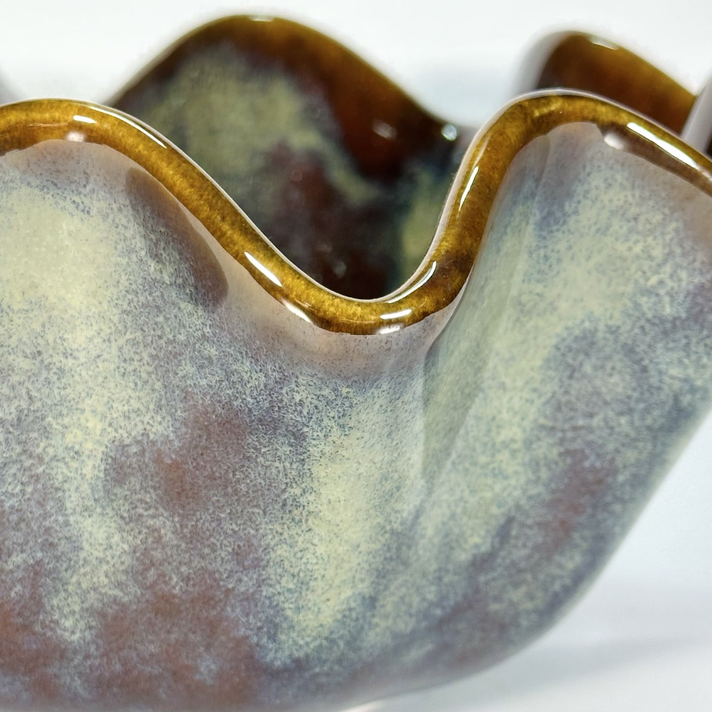 Aurora Wave Sculpted Bowl