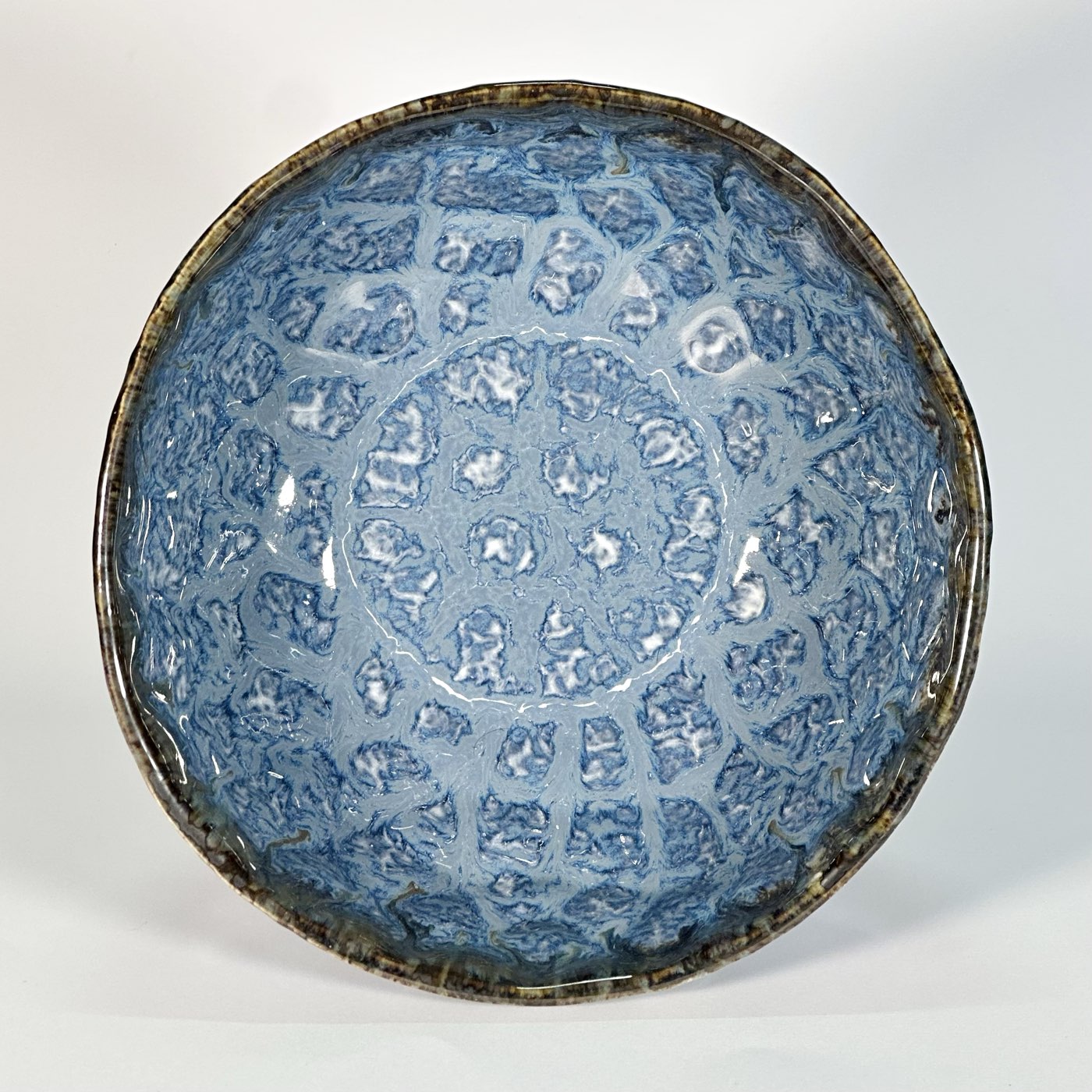 Arctic Tide Textured Bowl
