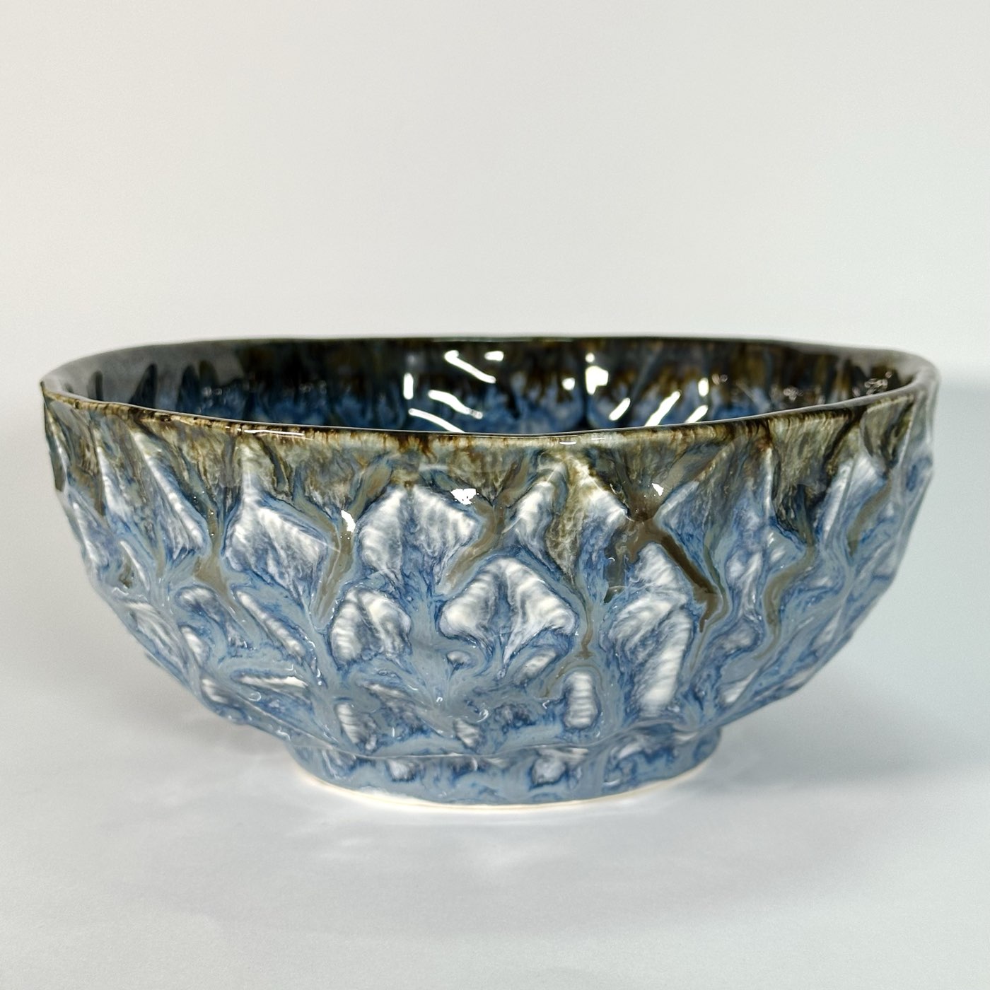 Arctic Tide Textured Bowl