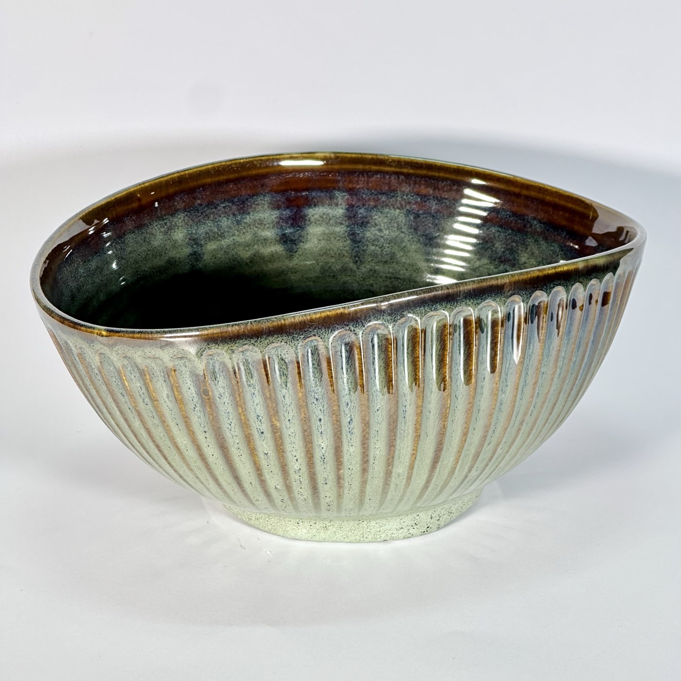 Twilight Dune Ribbed Bowl