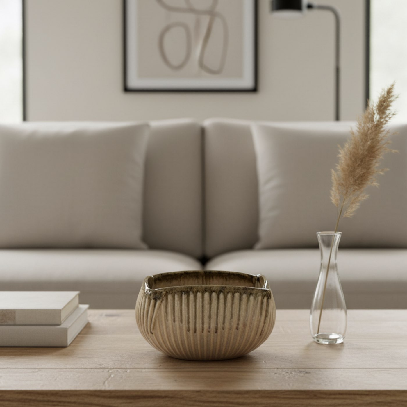 Sandstone Ridge Square Bowl