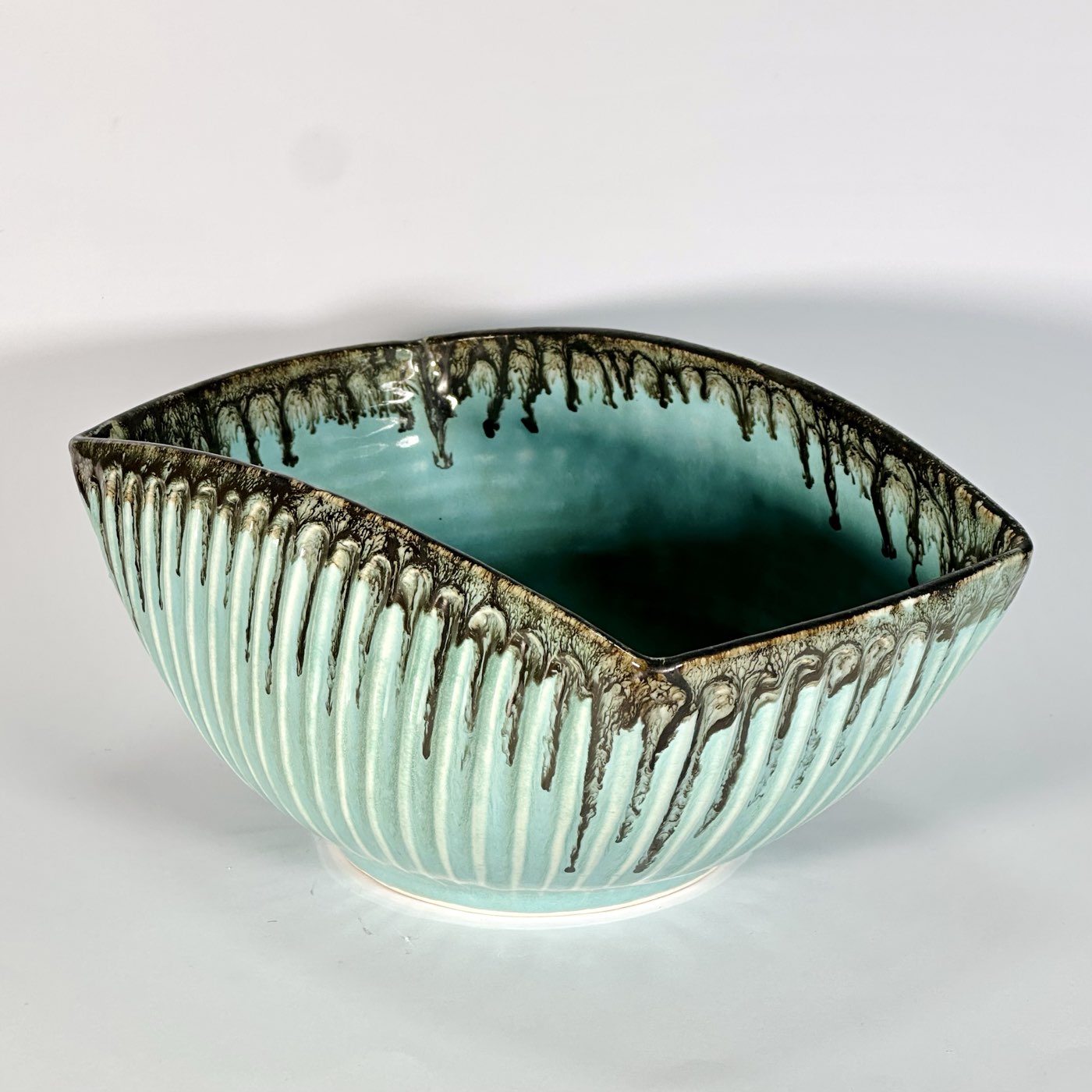Aqua Cascade Square Bowl