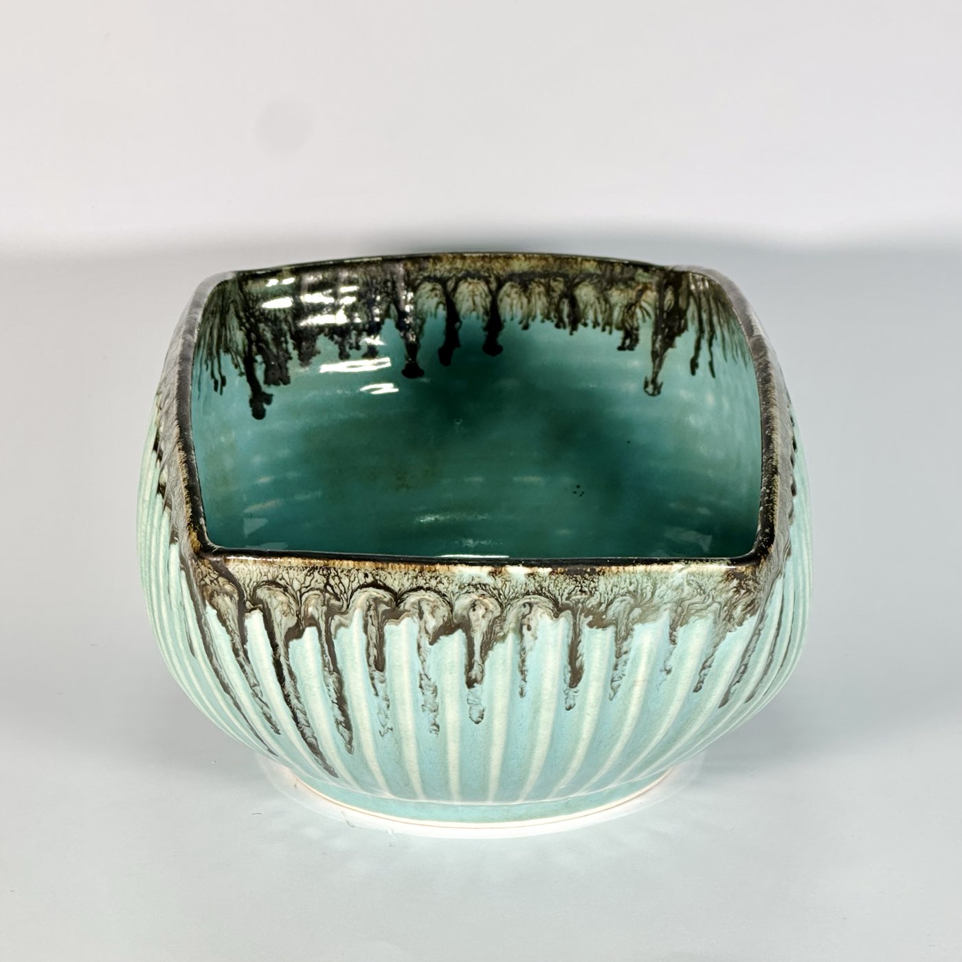Aqua Cascade Square Bowl