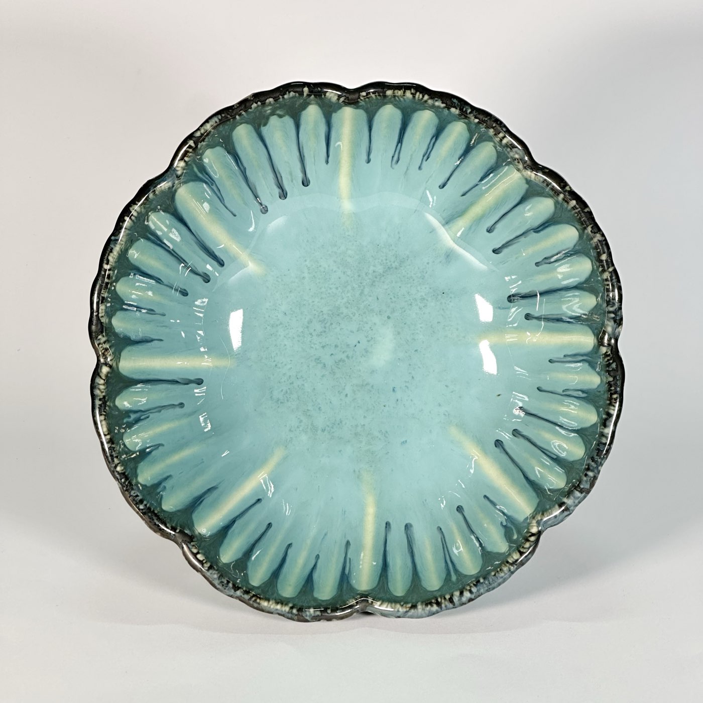 Lagoon Petal Drip Bowl
