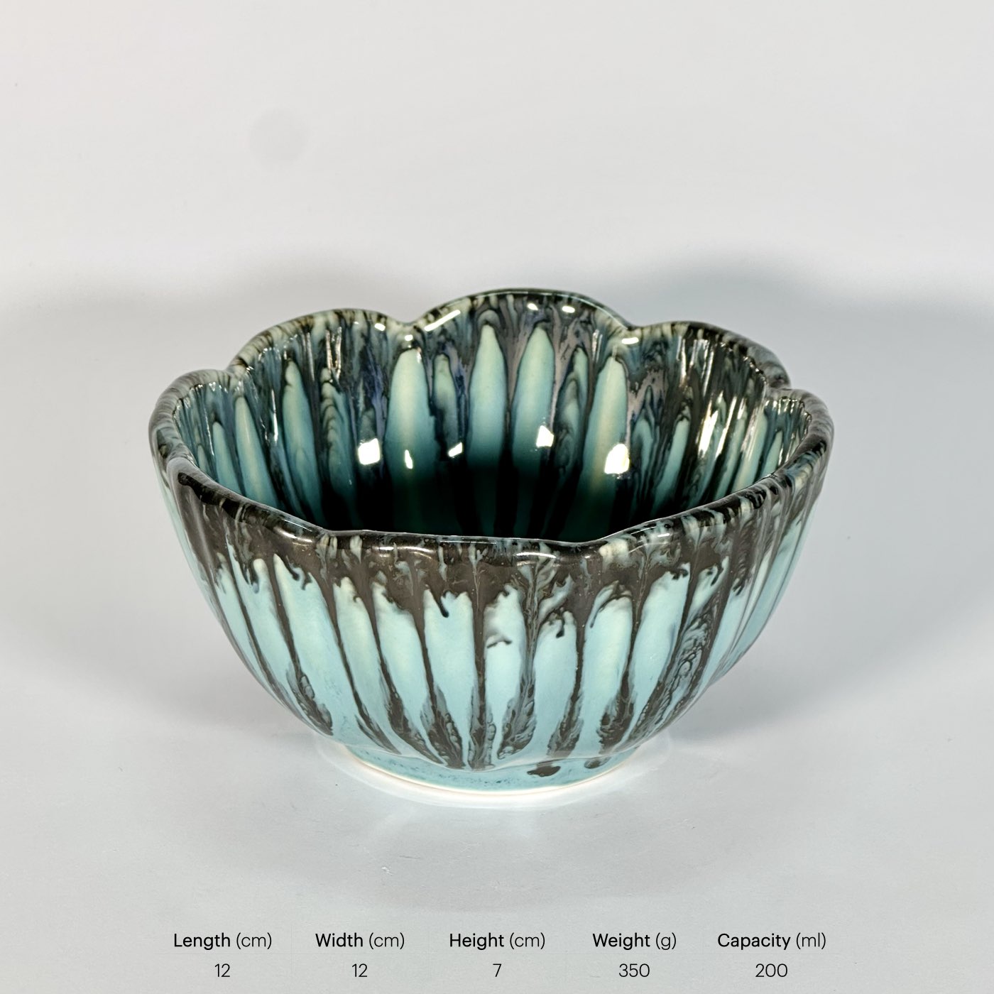 Lagoon Petal Mini Bowl