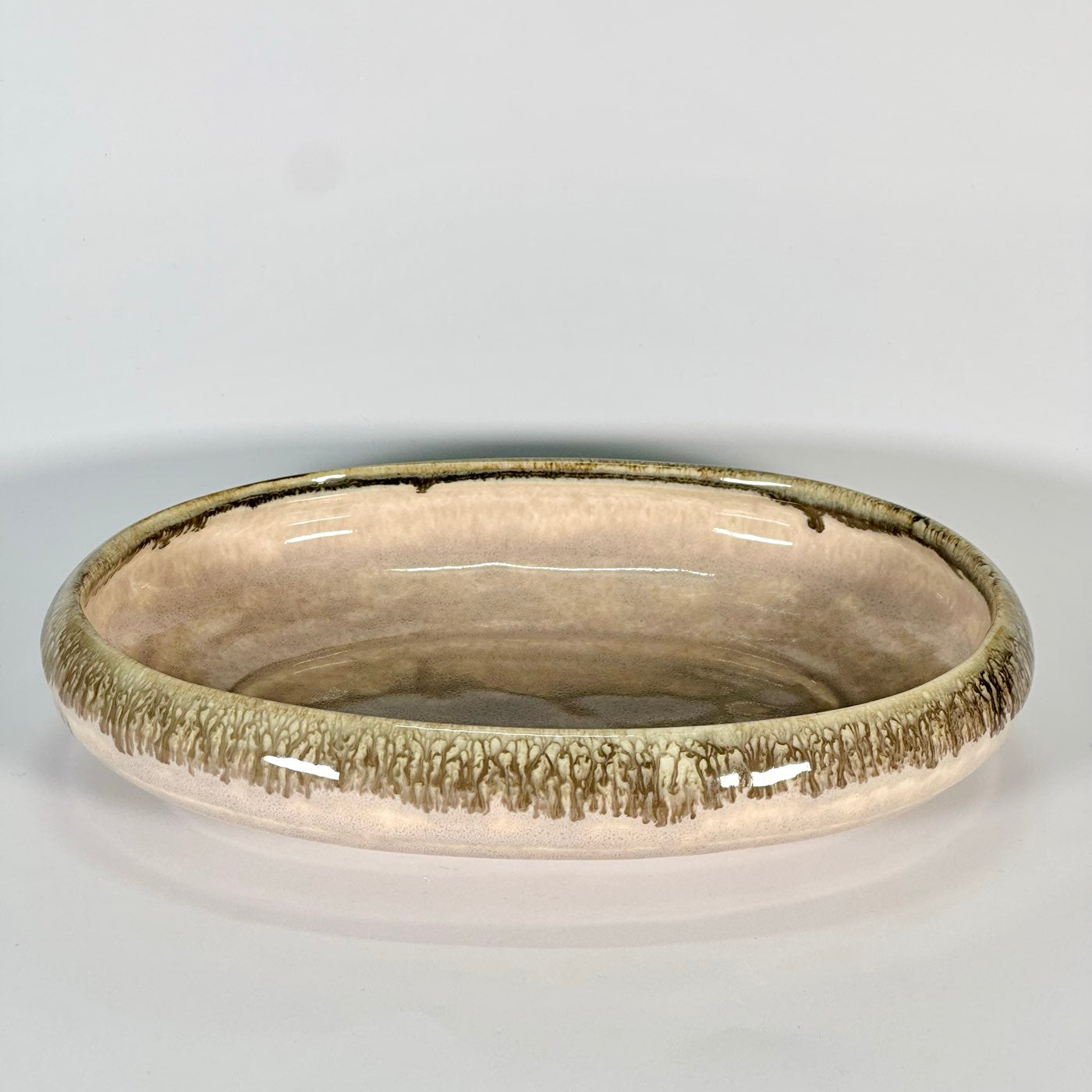 Sandstone Drift Oval Platter