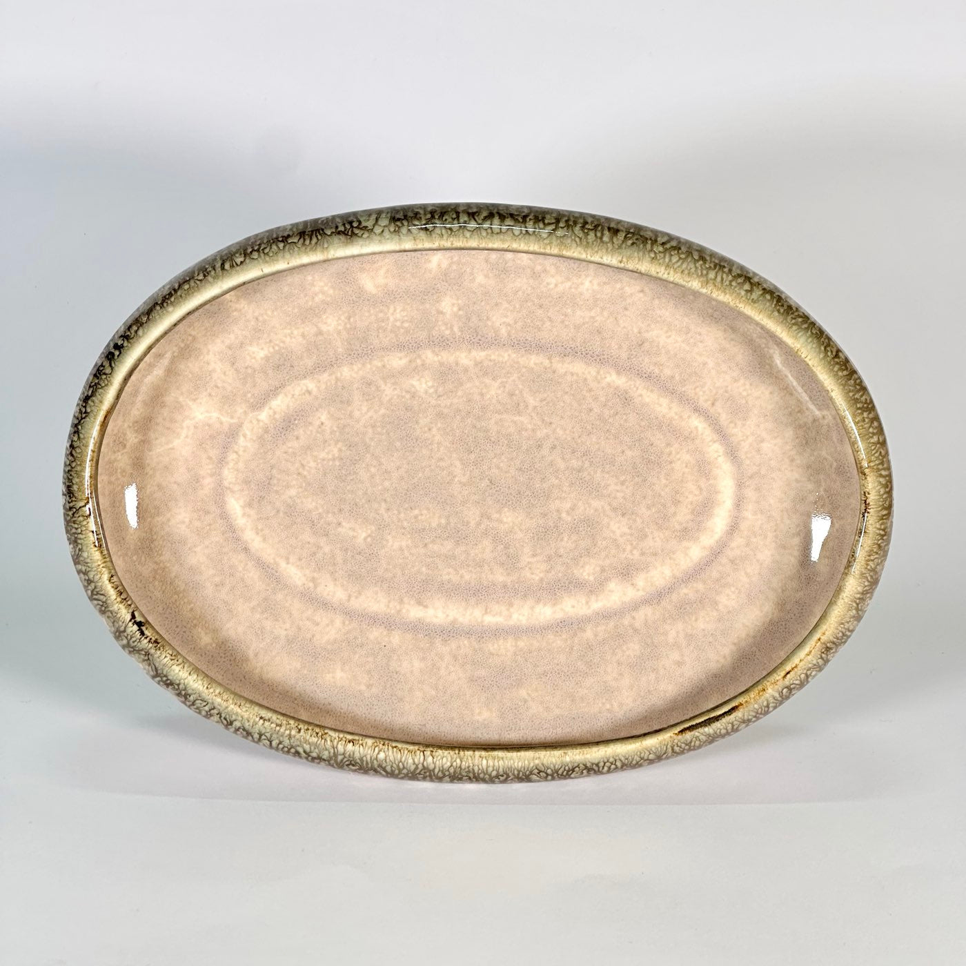 Sandstone Drift Oval Platter