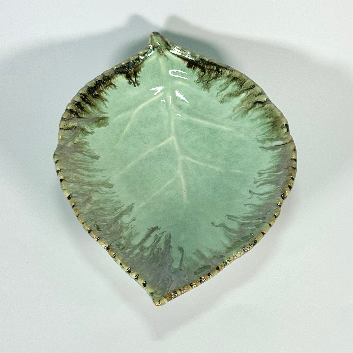 Jade Leaf Serving Platter
