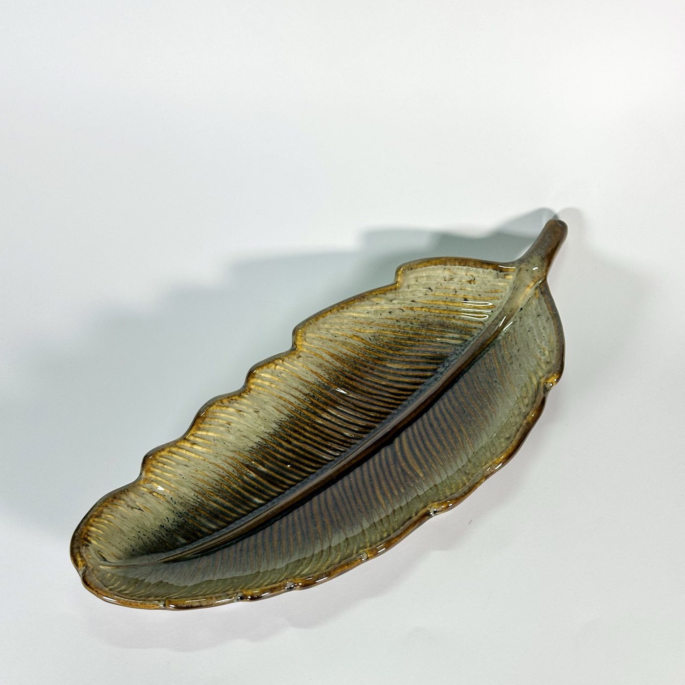 Earth Feather Serving Platter