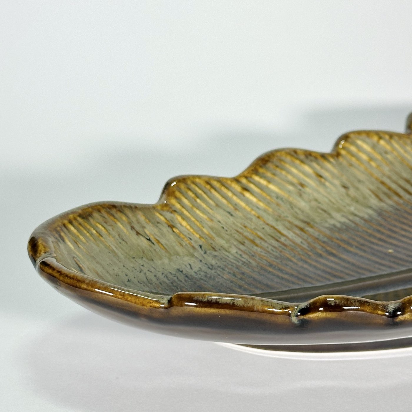 Earth Feather Serving Platter