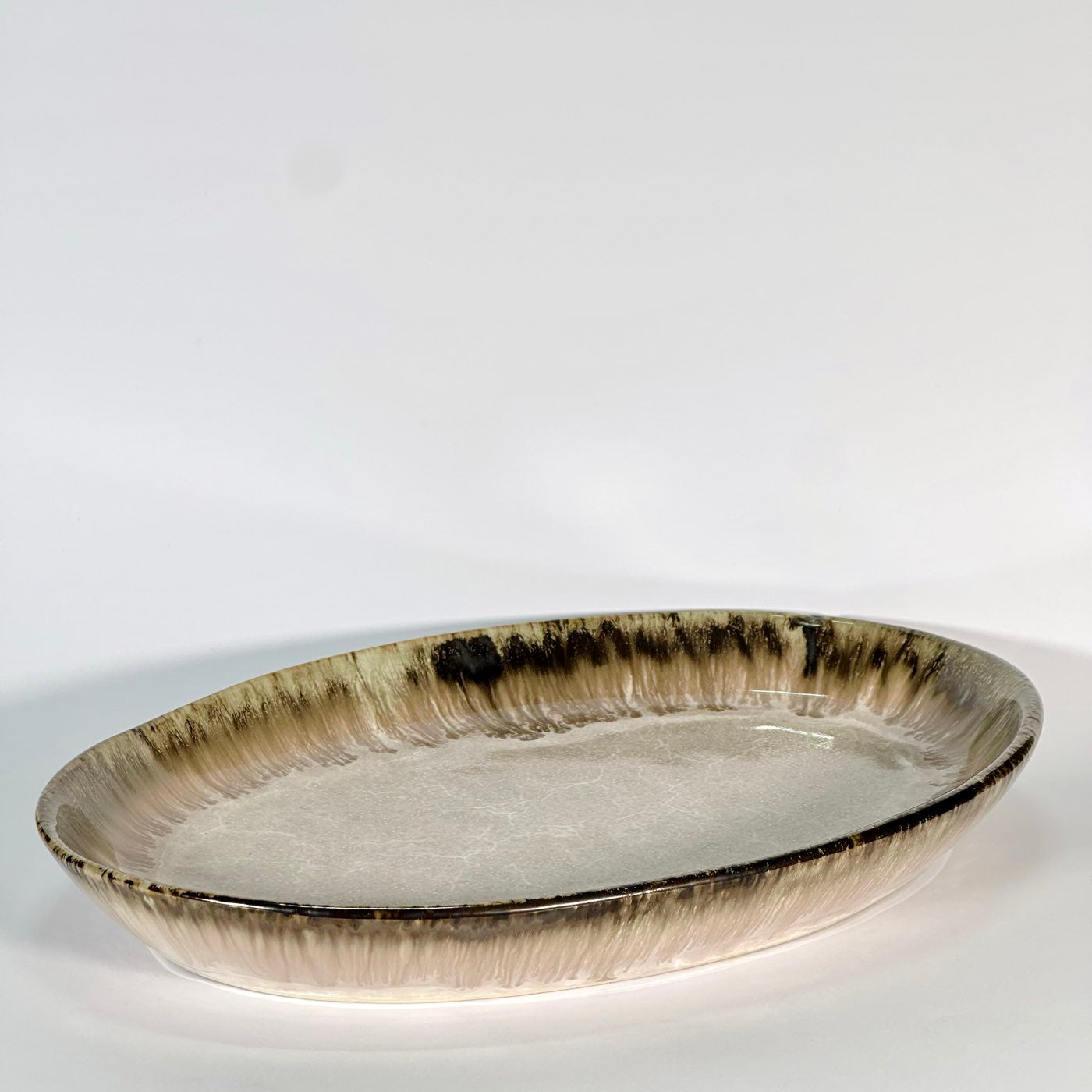 Sand Halo Oval Platter