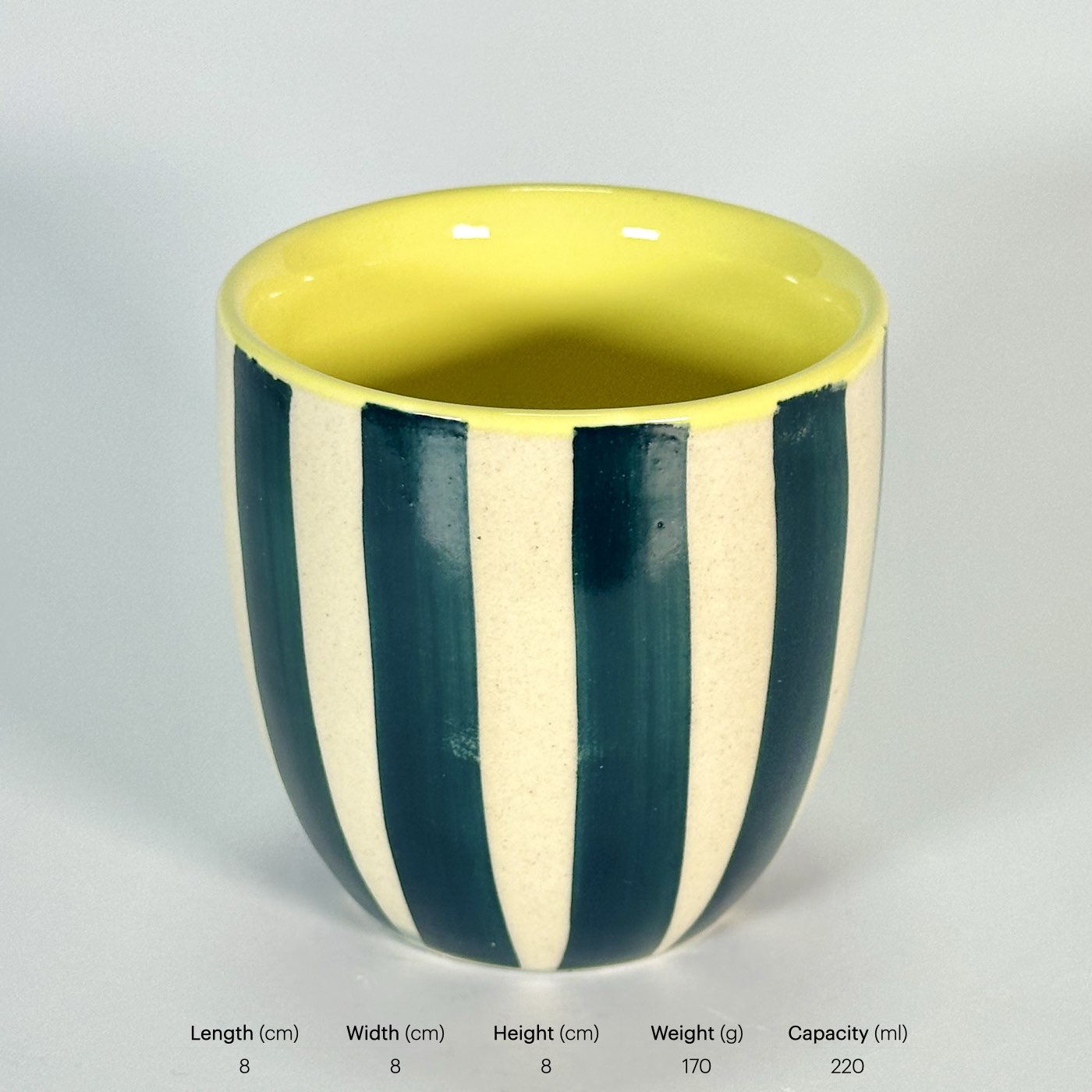 Sunshine Stripe Tumbler Cup