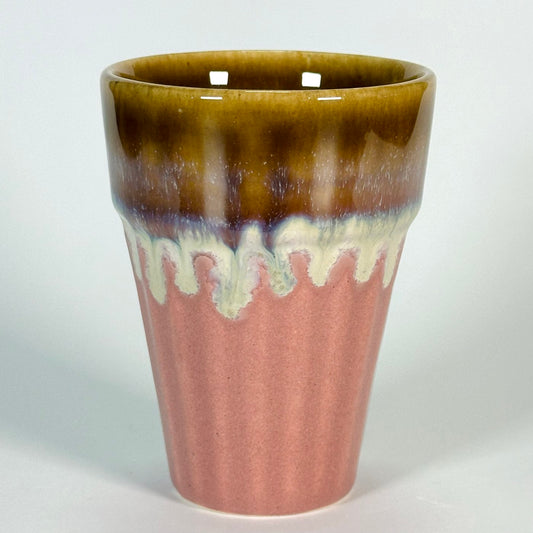 Caramel Drip Tea Cup