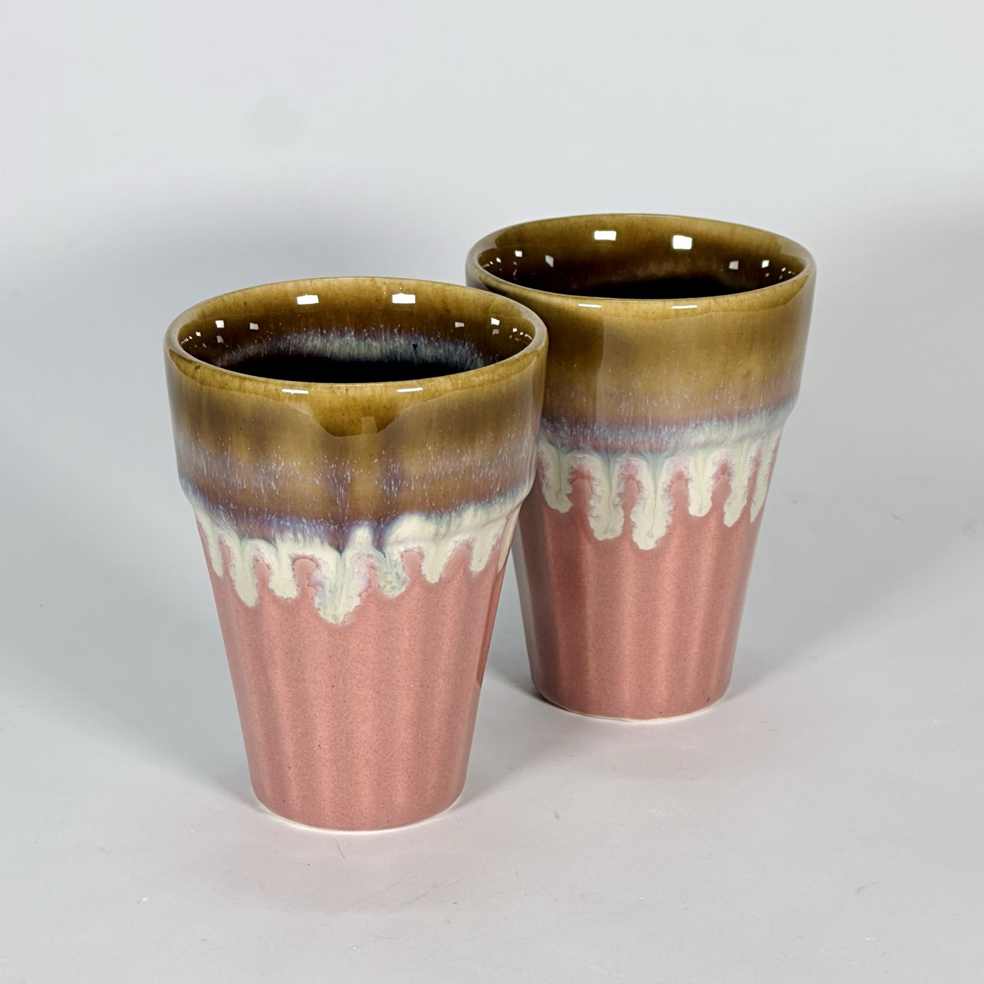 Caramel Drip Tea Cup