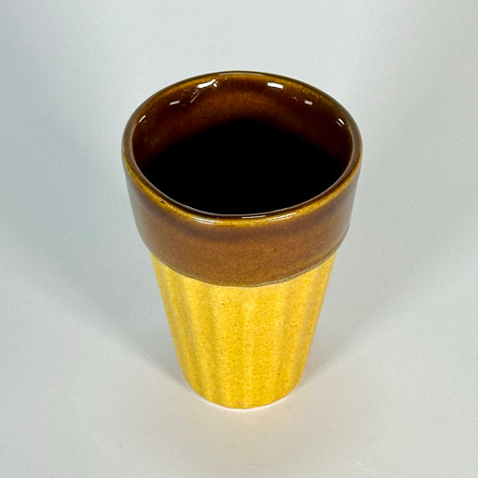 Caramel Cone Tea Cup