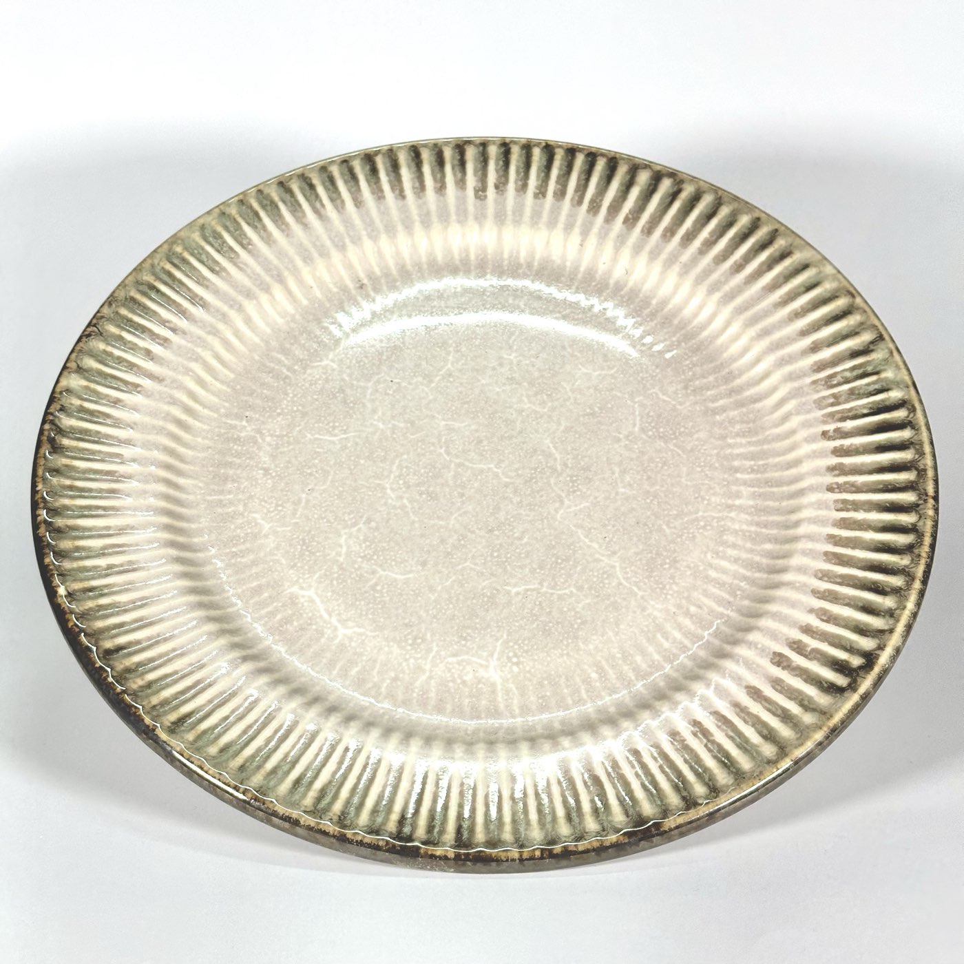 Fluted Earth Full Plate