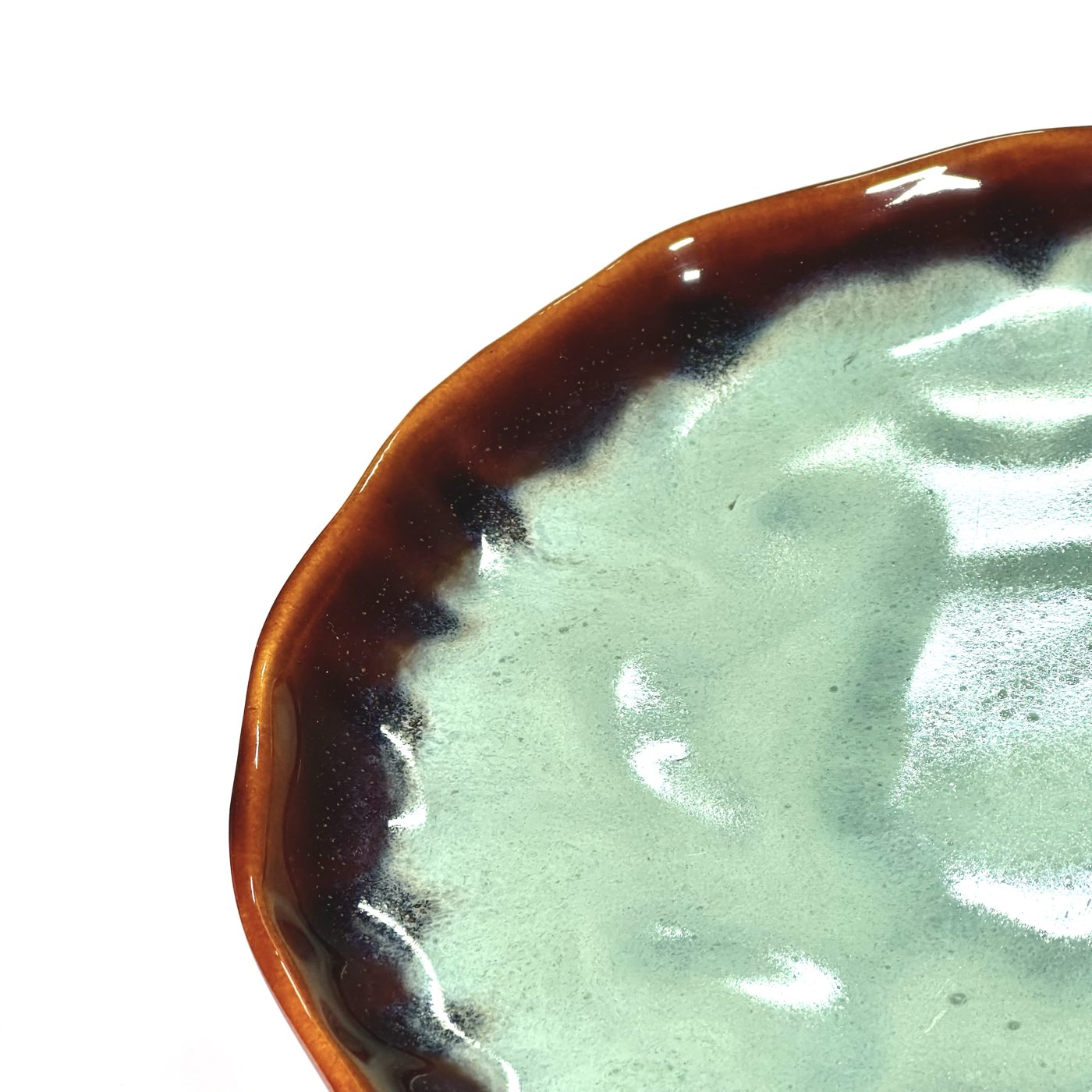 Terracotta Teal Full Plate