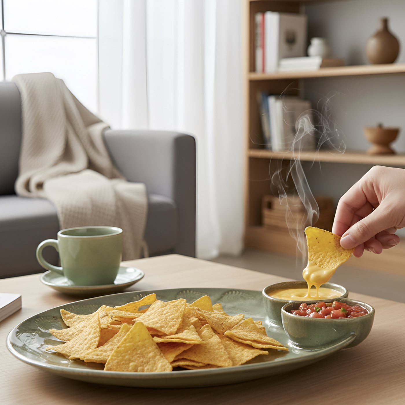 Dual Dip Textured Platter