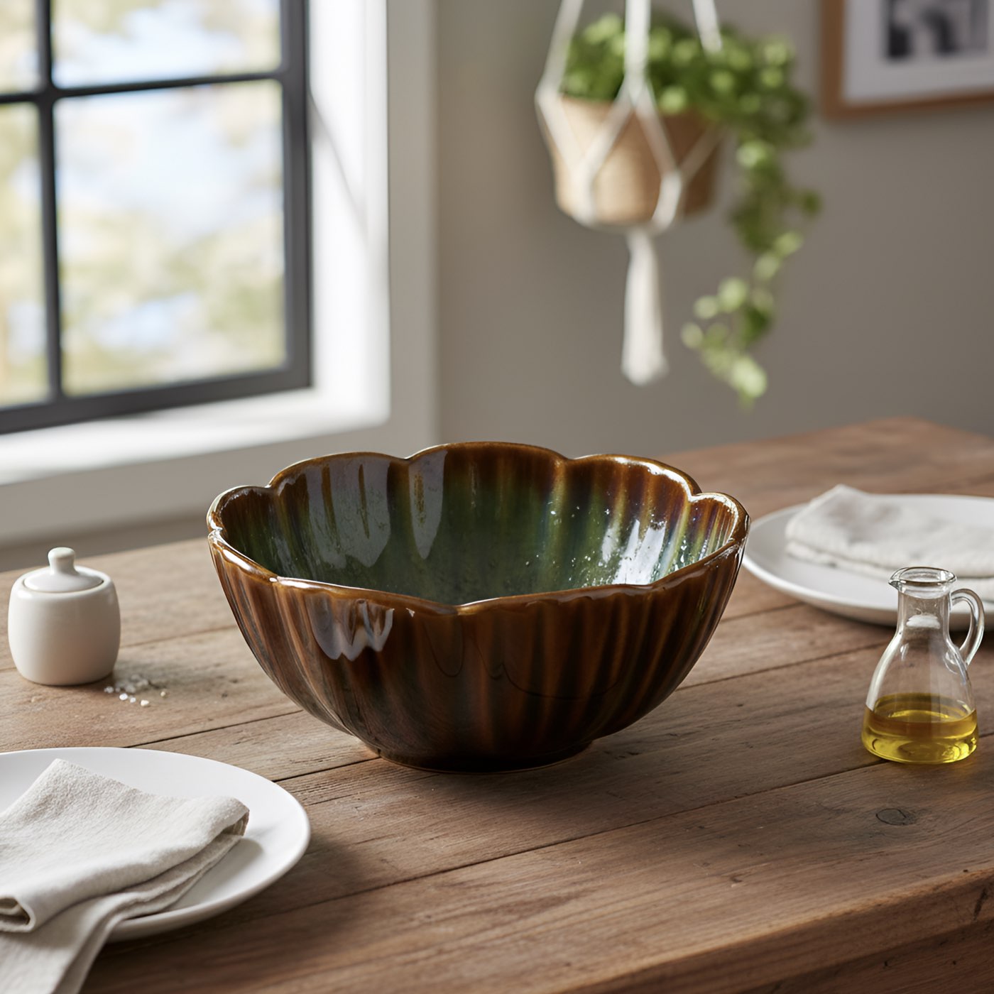 Lagoon Terracotta Drip Bowl