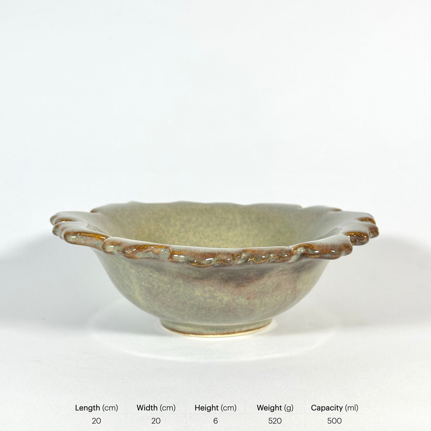 Soil Glaze Artistic Bowl