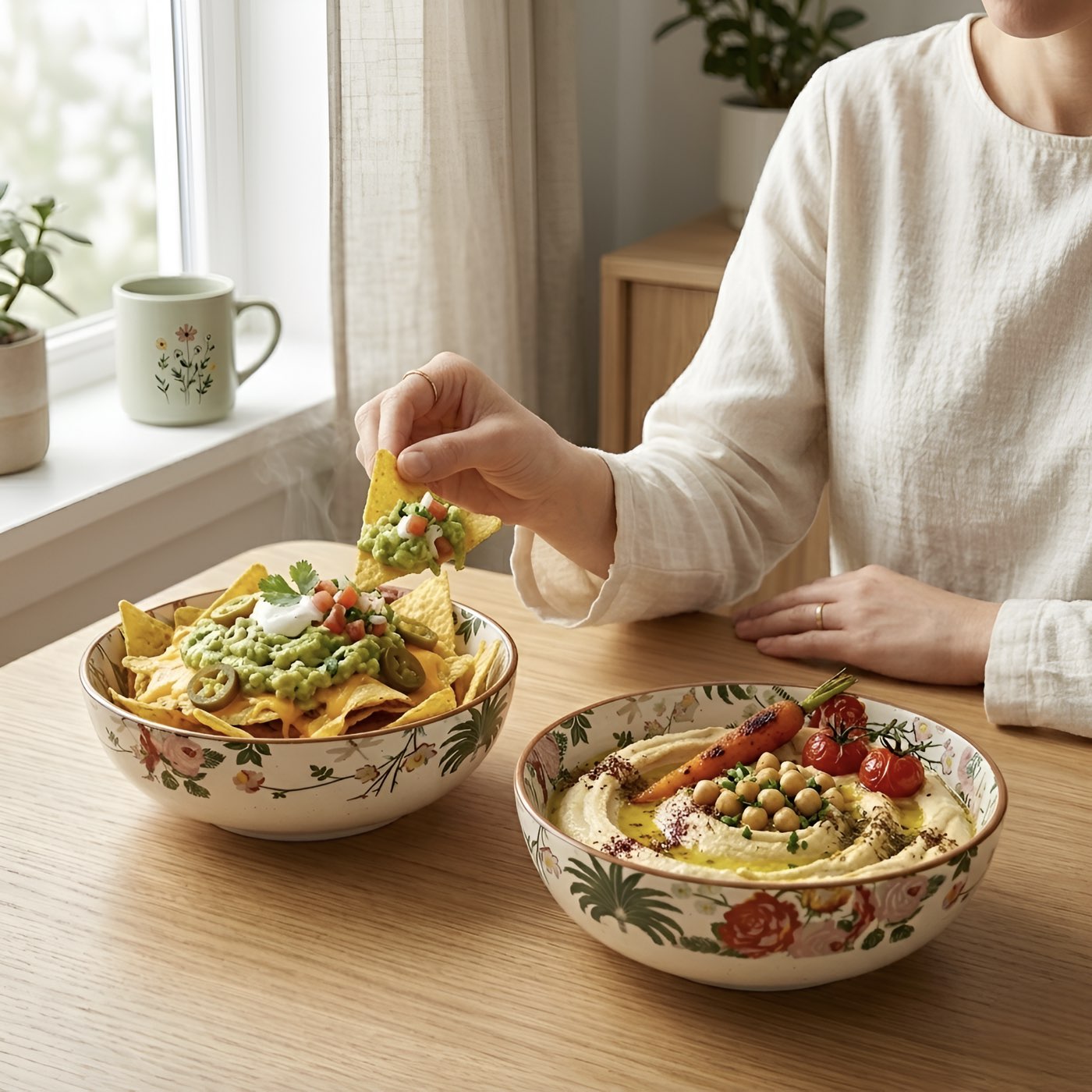 Palm Jumeirah Decal Deep Bowl