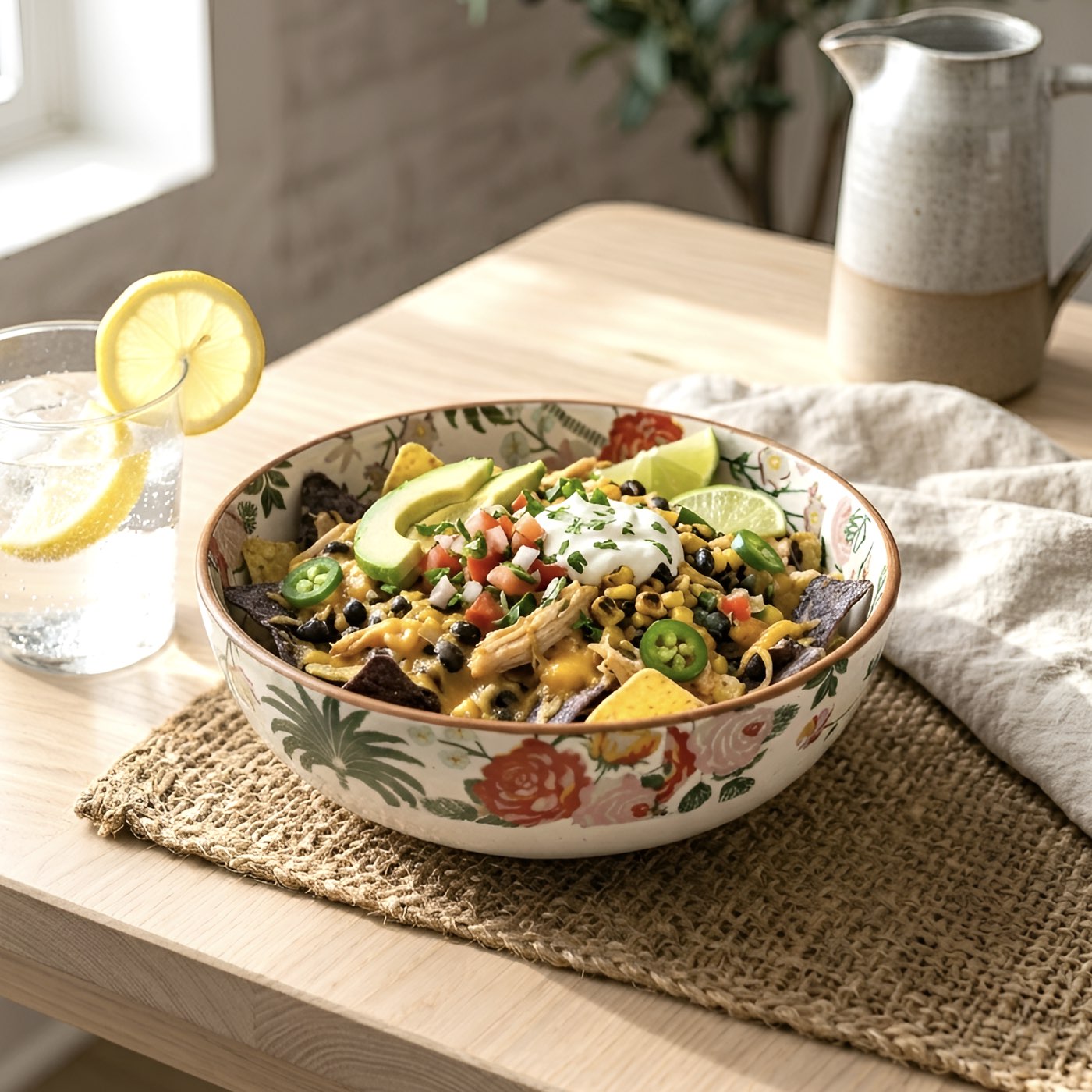 Palm Jumeirah Decal Deep Bowl