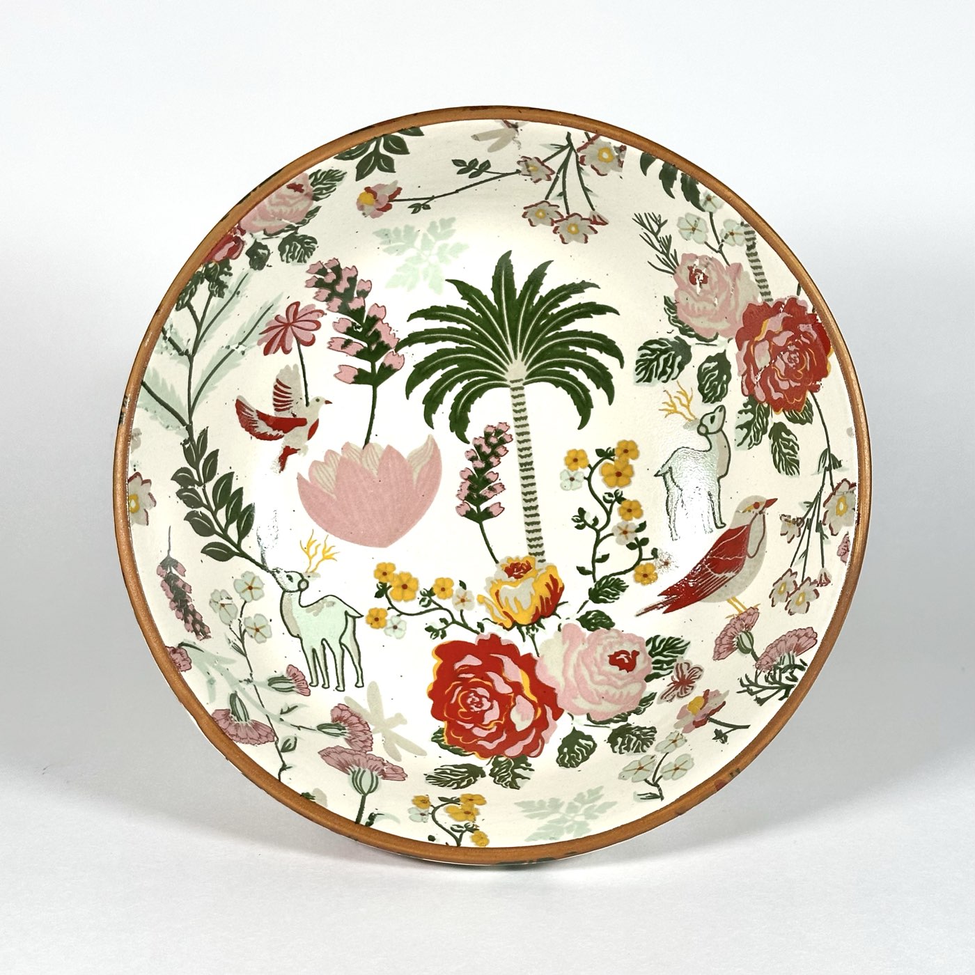 Palm Jumeirah Decal Deep Bowl