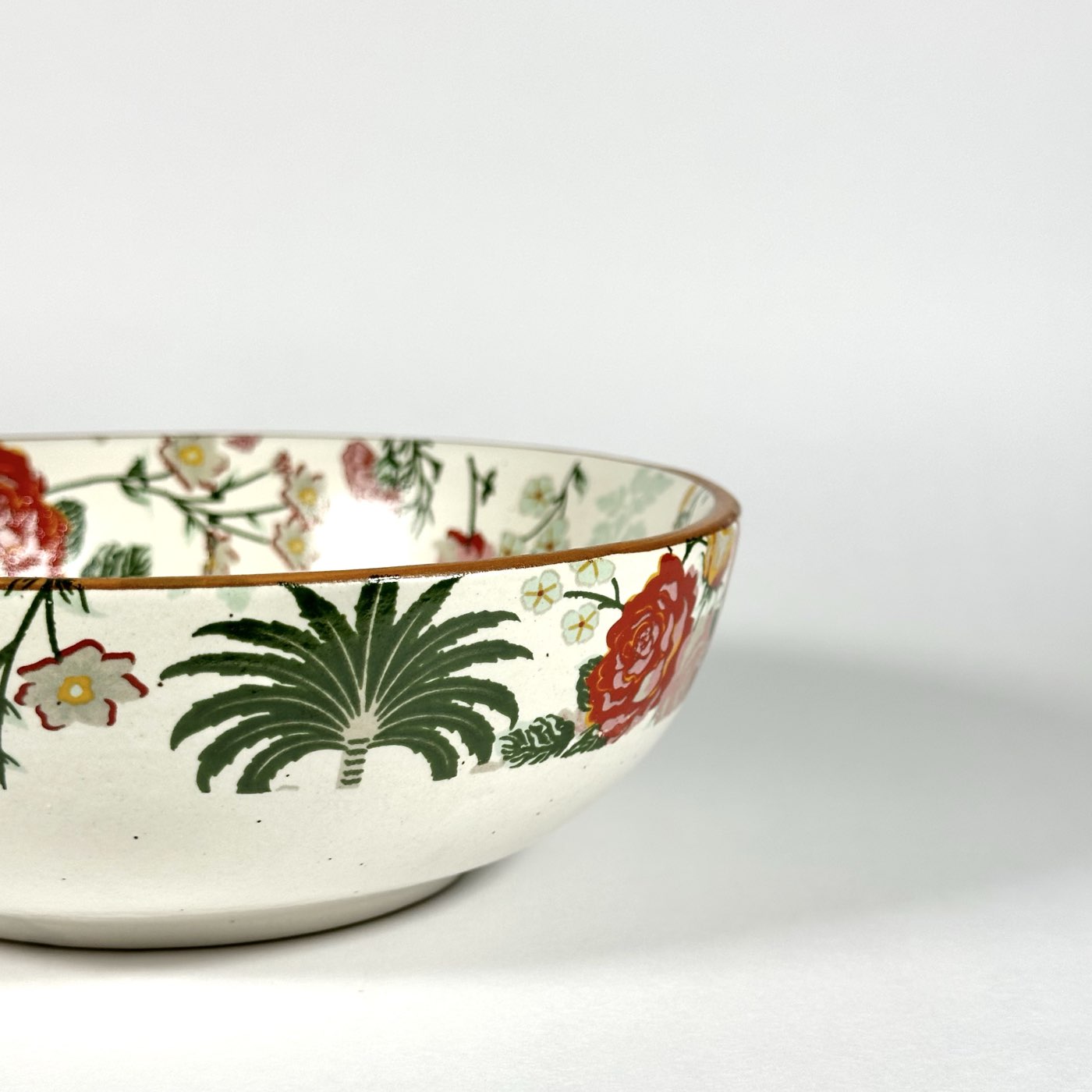 Palm Jumeirah Decal Deep Bowl