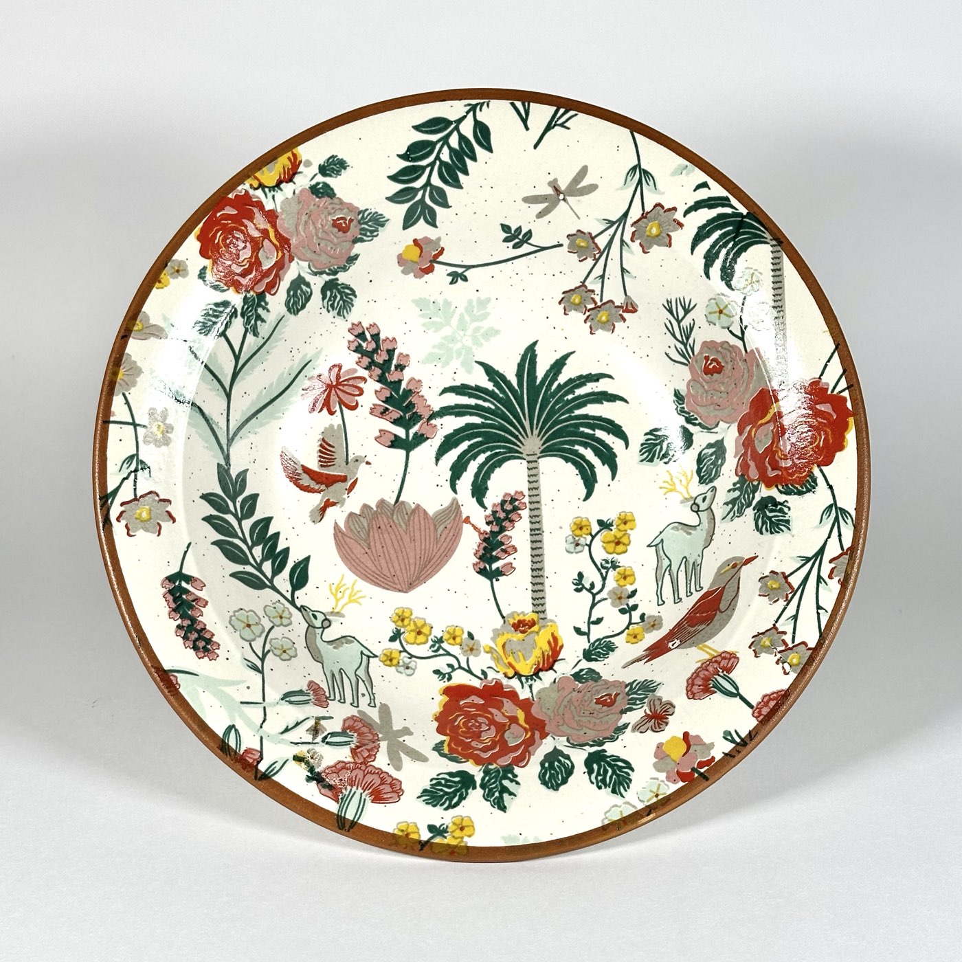 Palm Jumeirah Decal Pasta Bowl