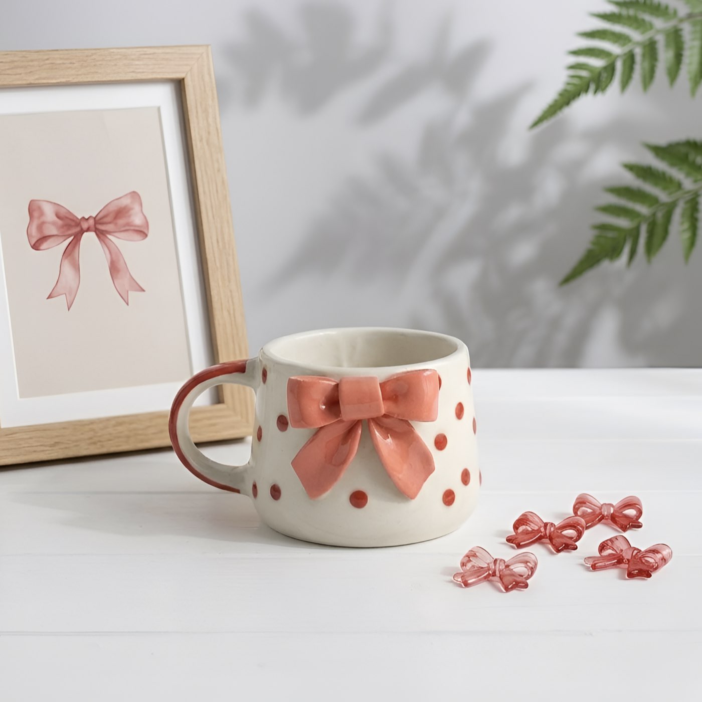 Scarlet Rouge Bow Cup