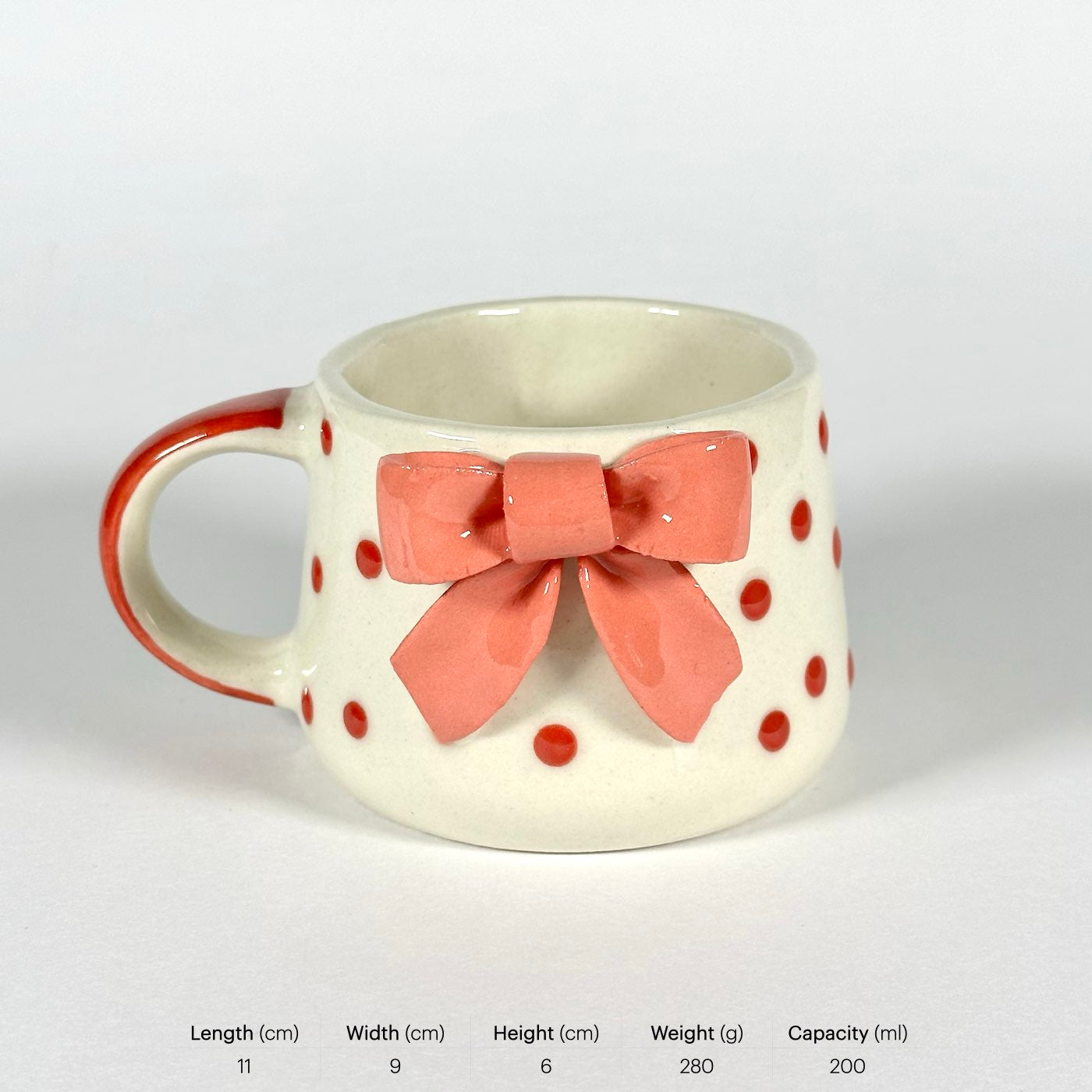 Scarlet Rouge Bow Cup