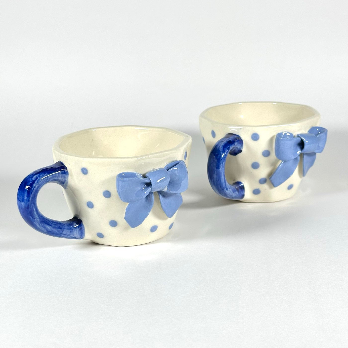 Blue Belle Bow Cup