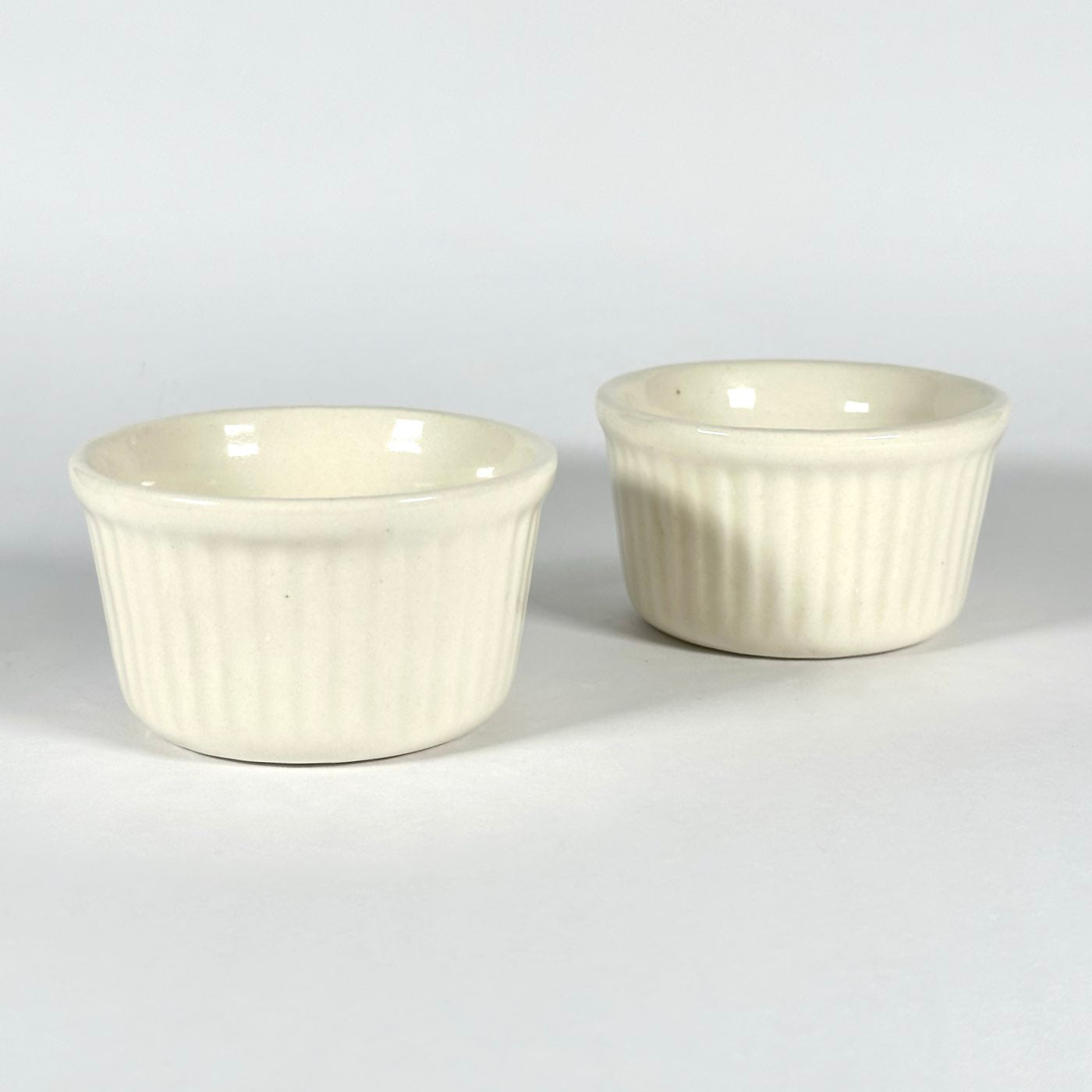 Ivory Fluted Bake Dish Bowl