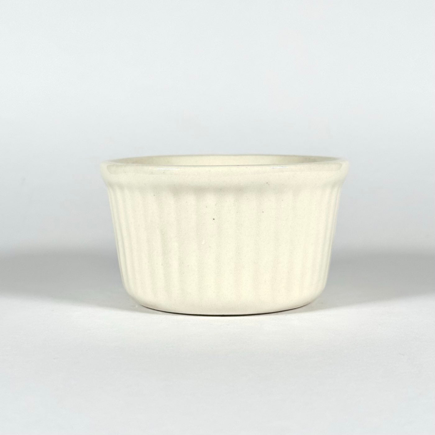 Ivory Fluted Bake Dish Bowl