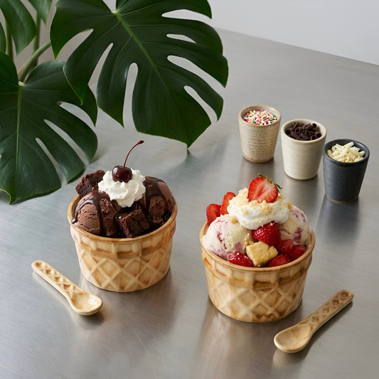 Waffle Ice Cream Bowl