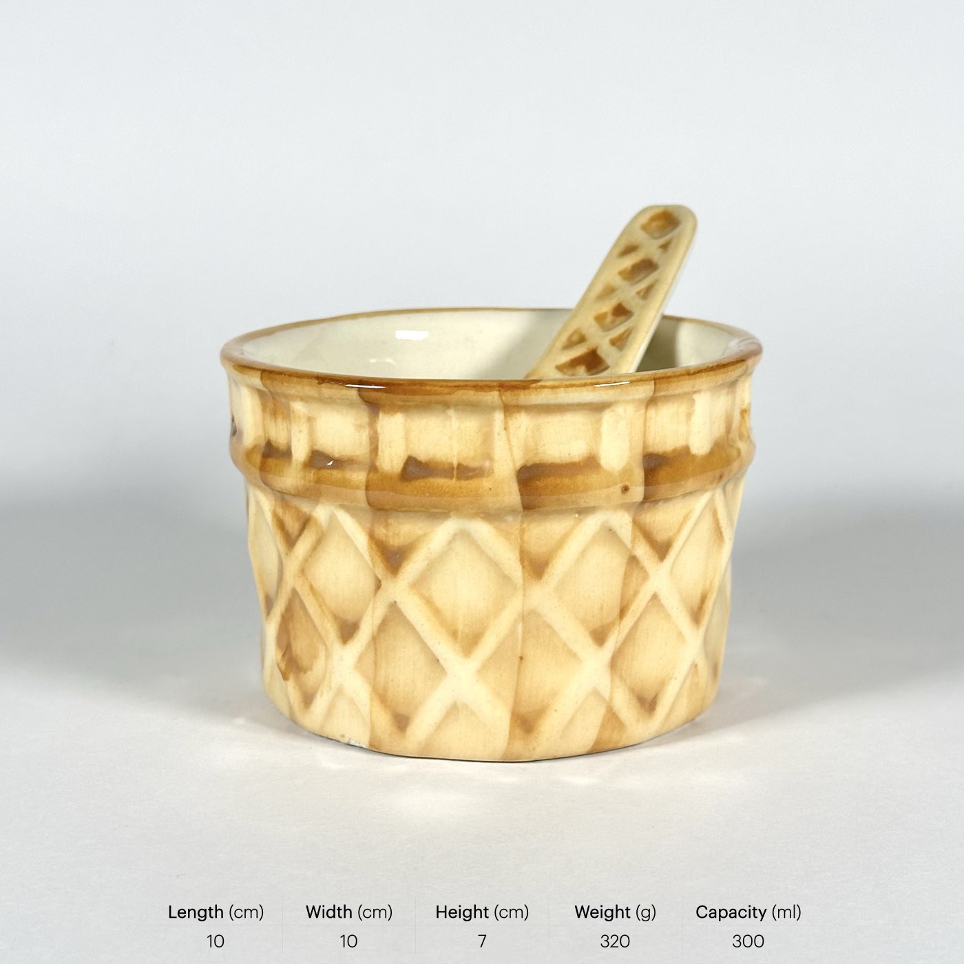 Waffle Ice Cream Bowl